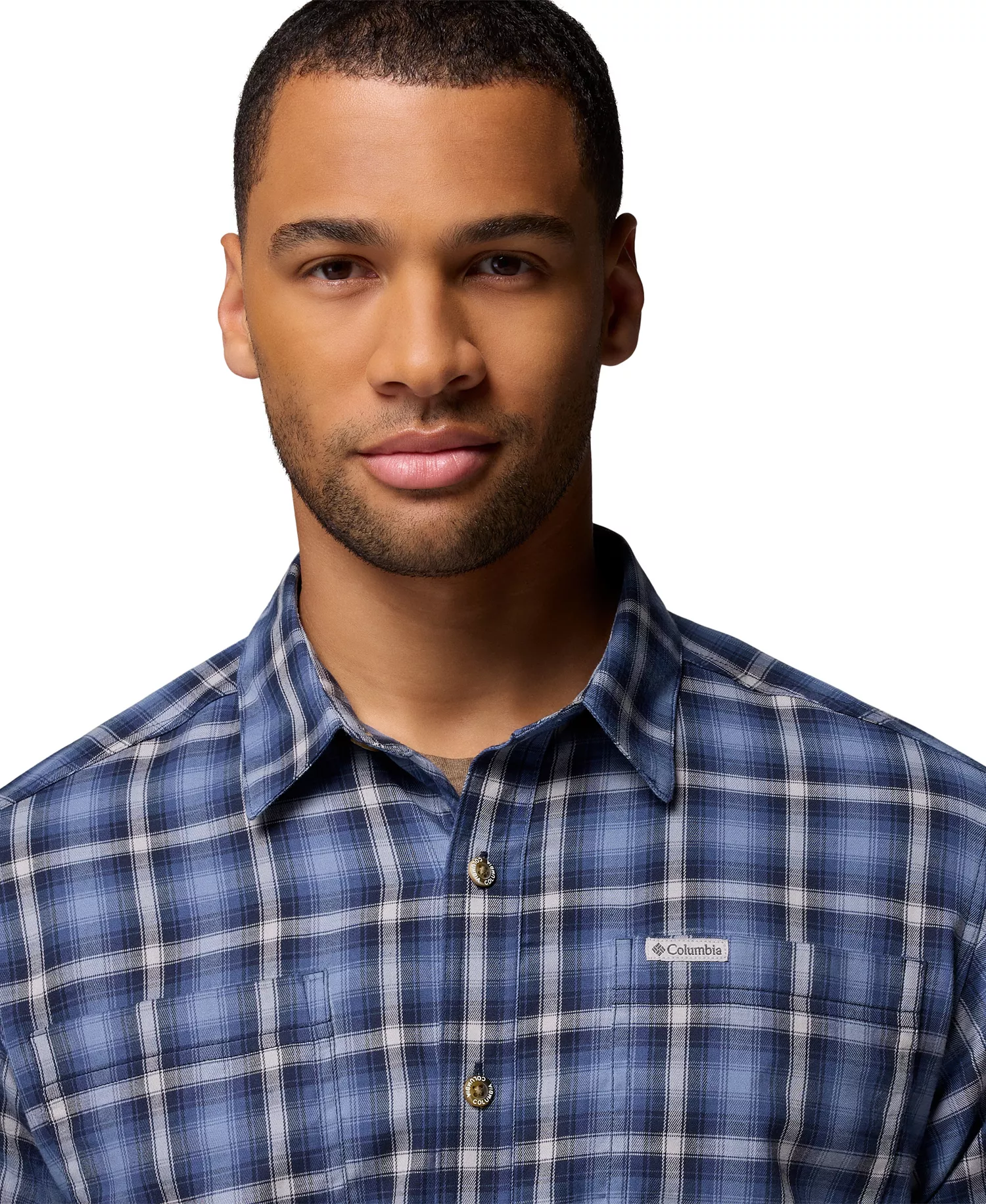 Men's Vapor Ridge Long Sleeve Shirt - Coll navy - S