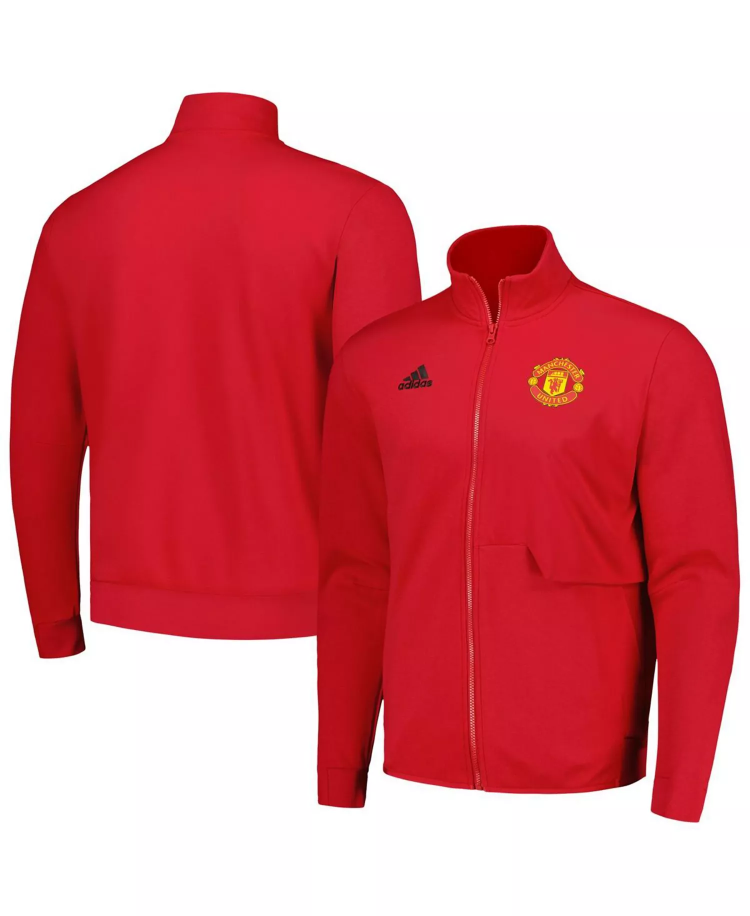Men's Red Manchester United 2023/24 Anthem Full-Zip Jacket - Red - 2XL