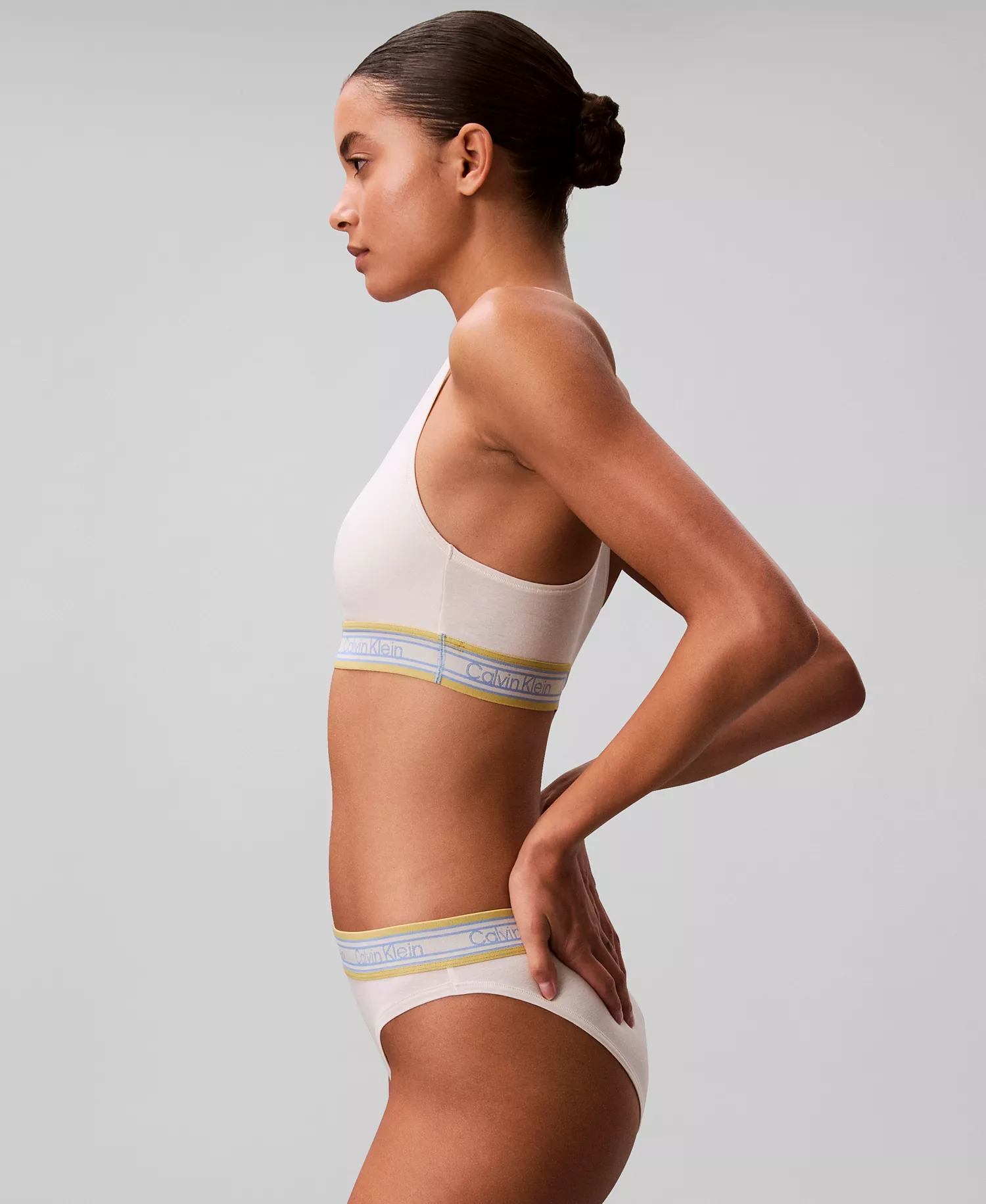 Icon Tanga Cut Panties - White - L