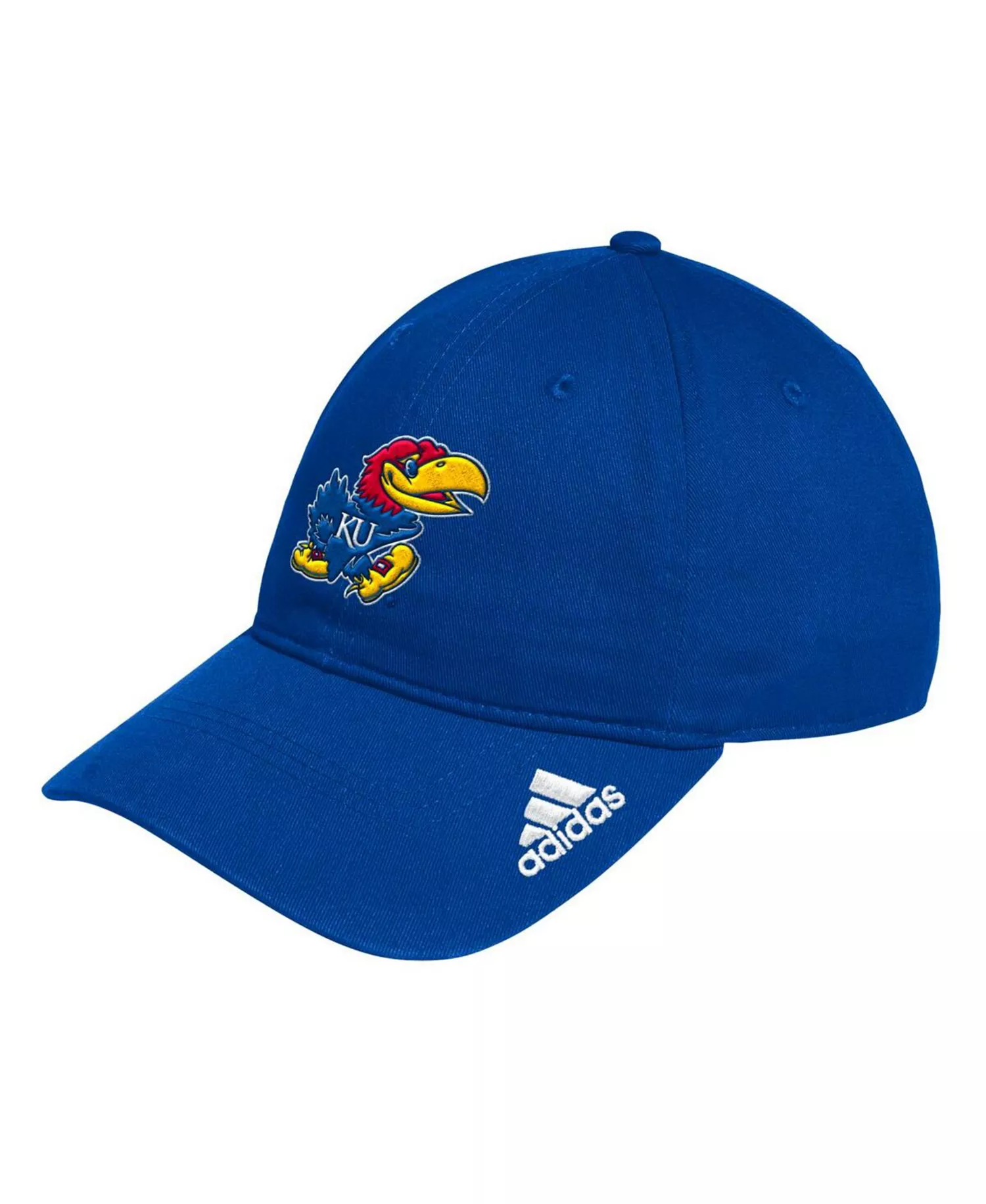 Men's Royal Kansas Jayhawks Locker Room Logo Slouch Adjustable Hat - Royal - ONE SIZE