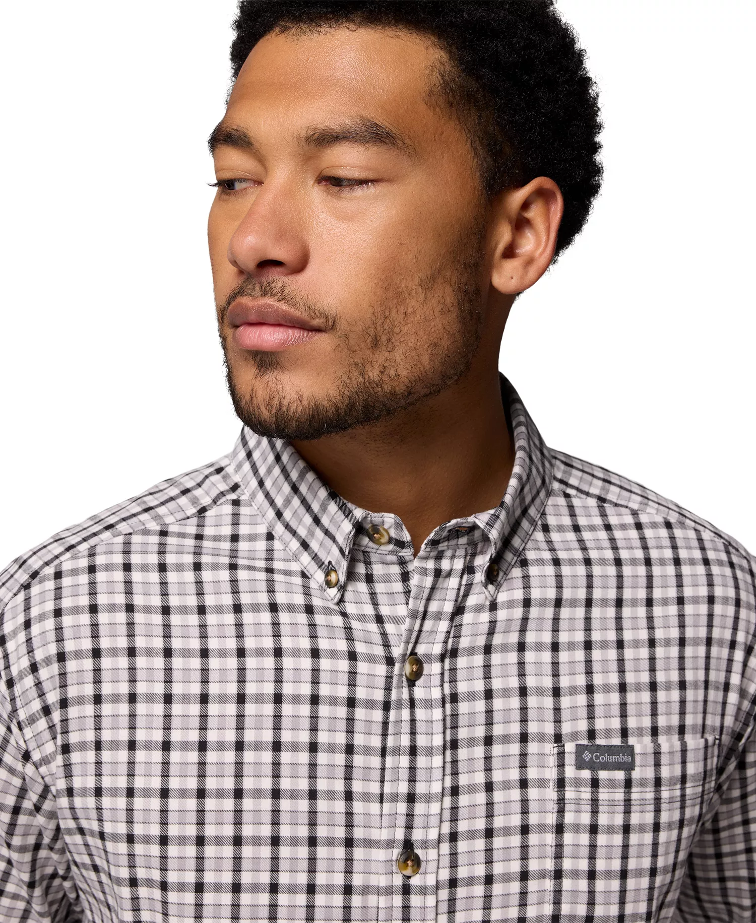 Men's Rapid Rivers Long Sleeve Shirt - Black - S