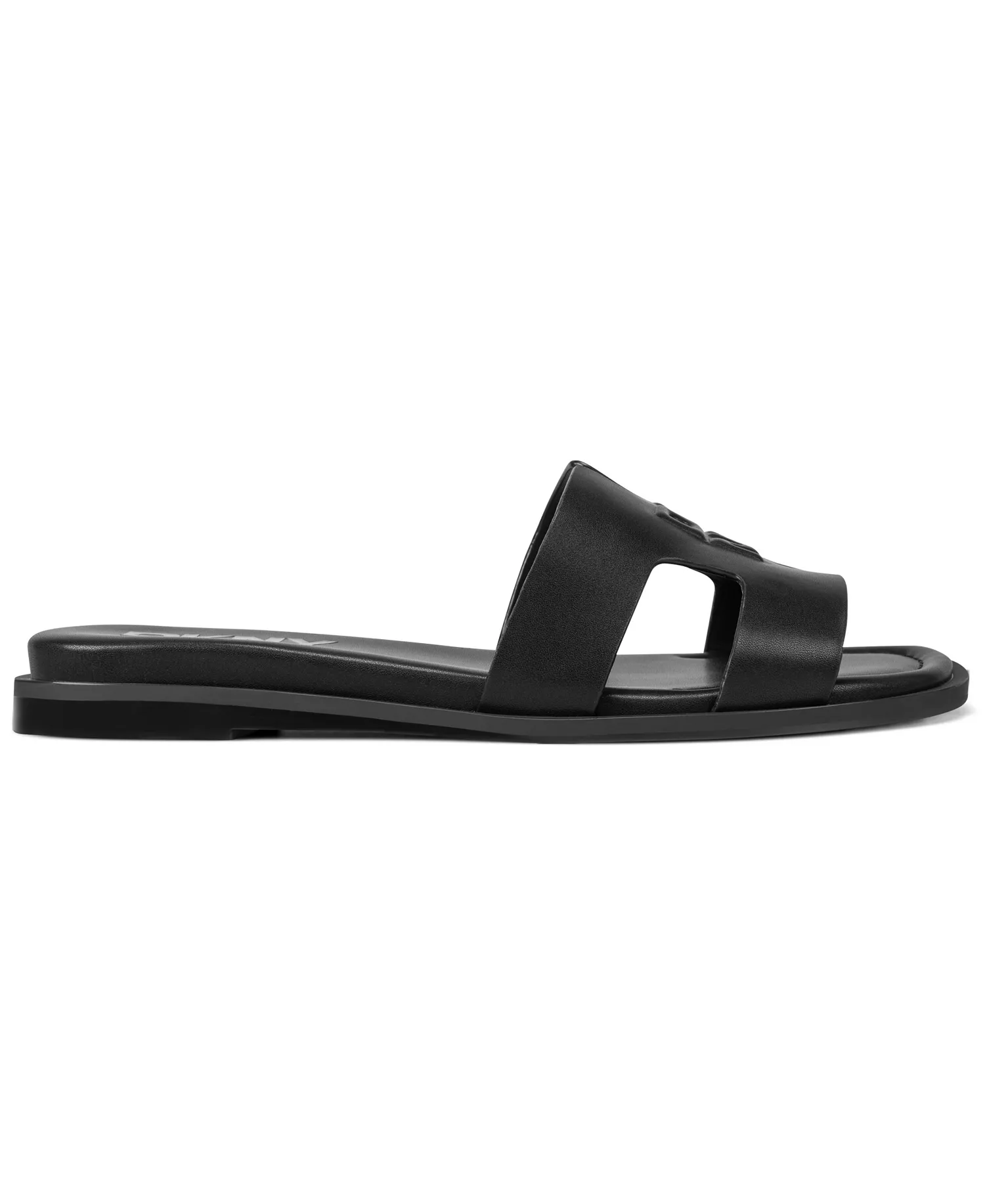 Women's Columba Slide Flat Sandals - Black - 10M