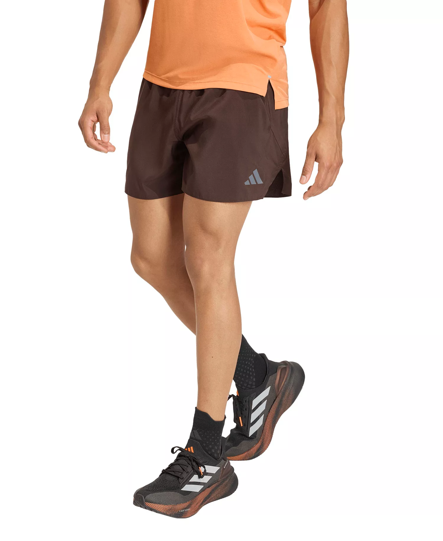 adi365 Men's Running Iconic Shorts - Aurora Coffee - L