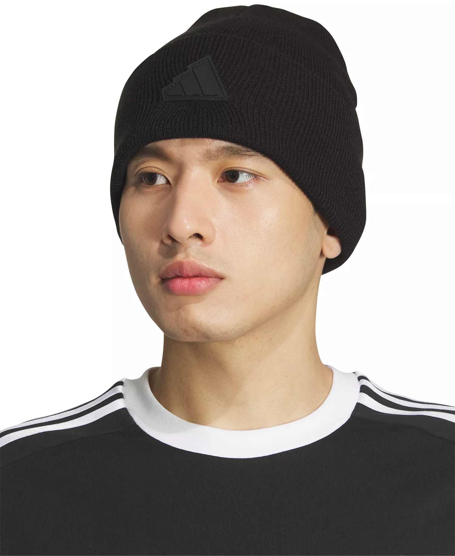 Men's Postseason Logo Beanie - Black - OS