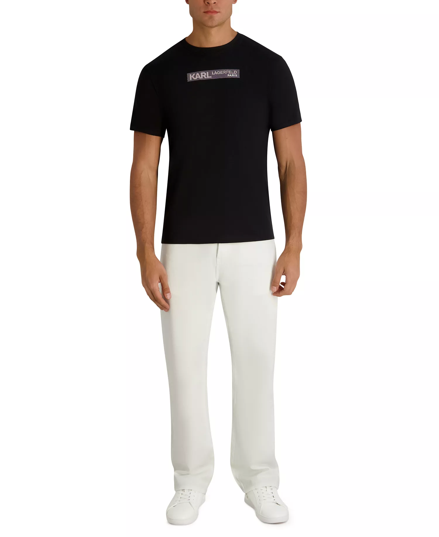 Men's Regular Fit Round Neck T-Shirt - Black - 2XL