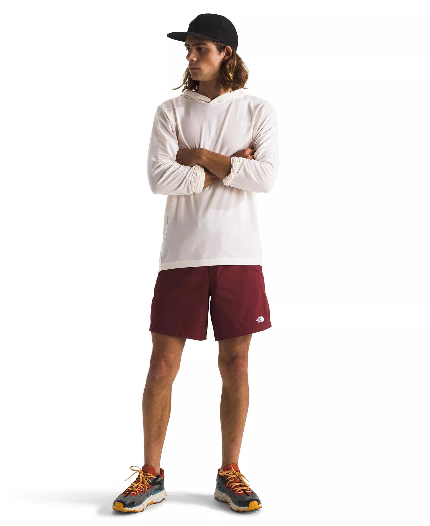 Men's Adventure Sun Hoodie - Black - 2XL