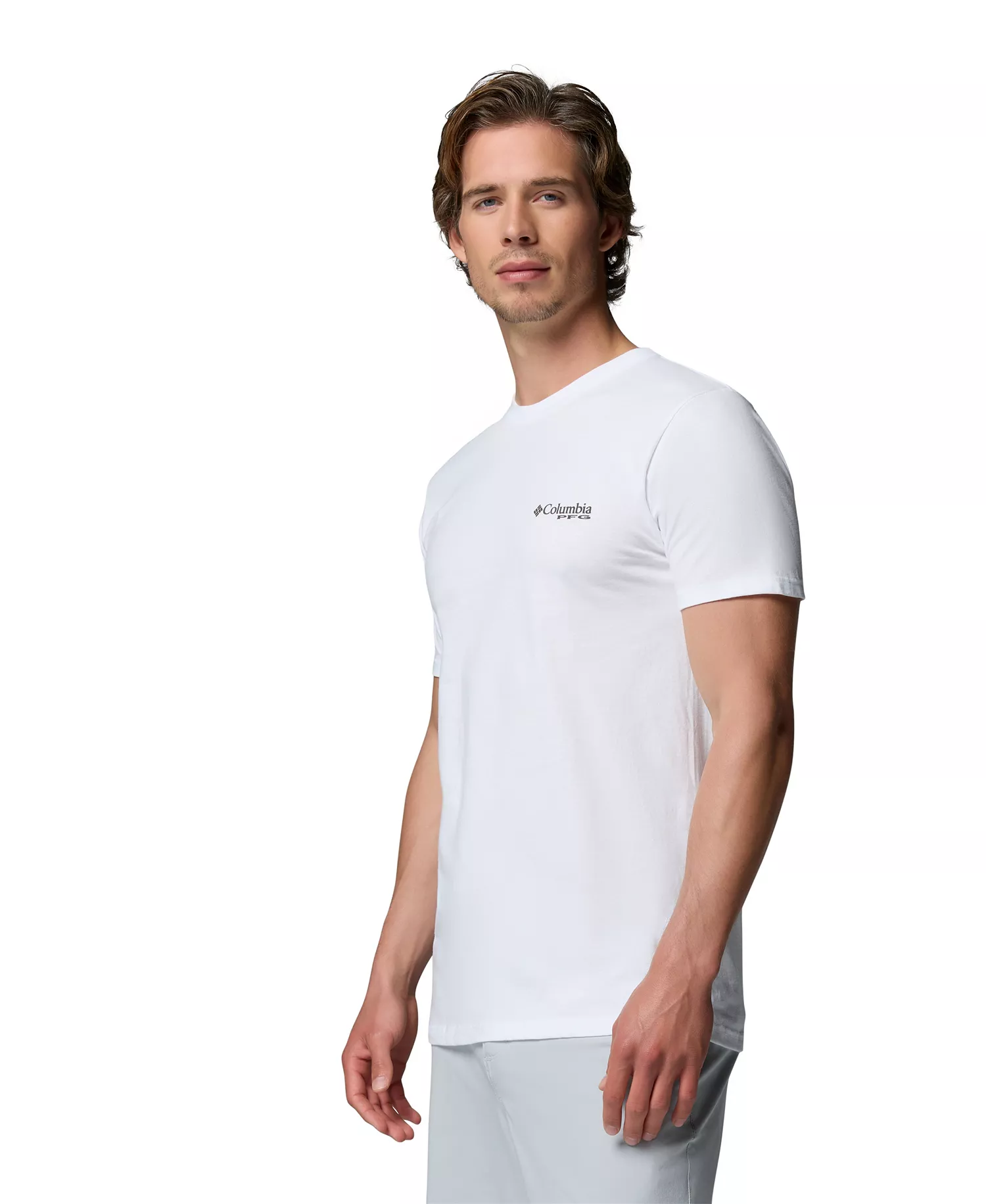 Men's PFG Rico Graphic T-Shirt - White - L