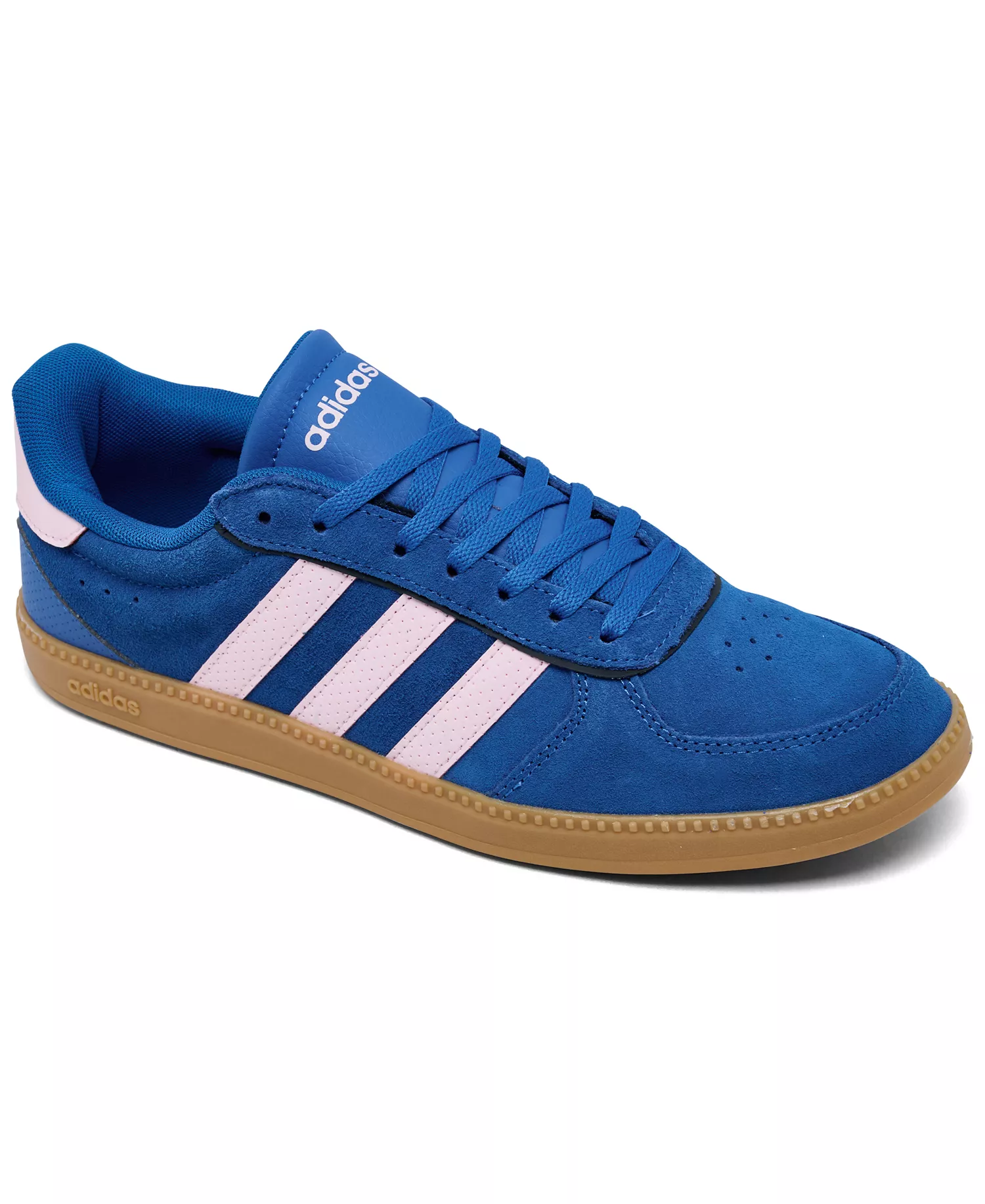 Women's Break Net Sleek Casual Sneakers from Finish Line - Bright Royal, Clear Pink, Carbon - 6