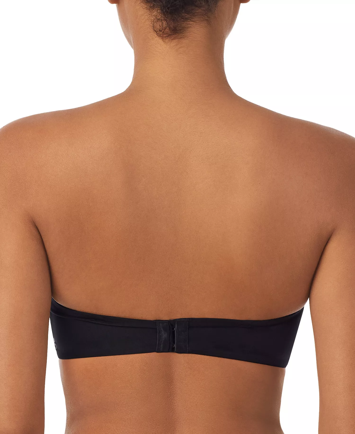 Women's Smooth Essentials Strapless Bra, DK7749 - Black - 32 - B