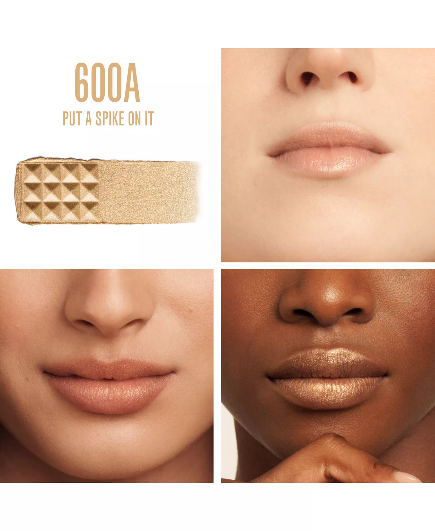 Limited Edition Spike Buttery Matte Refillable Lipstick Trio and Clutch Set - No color - Gift Set