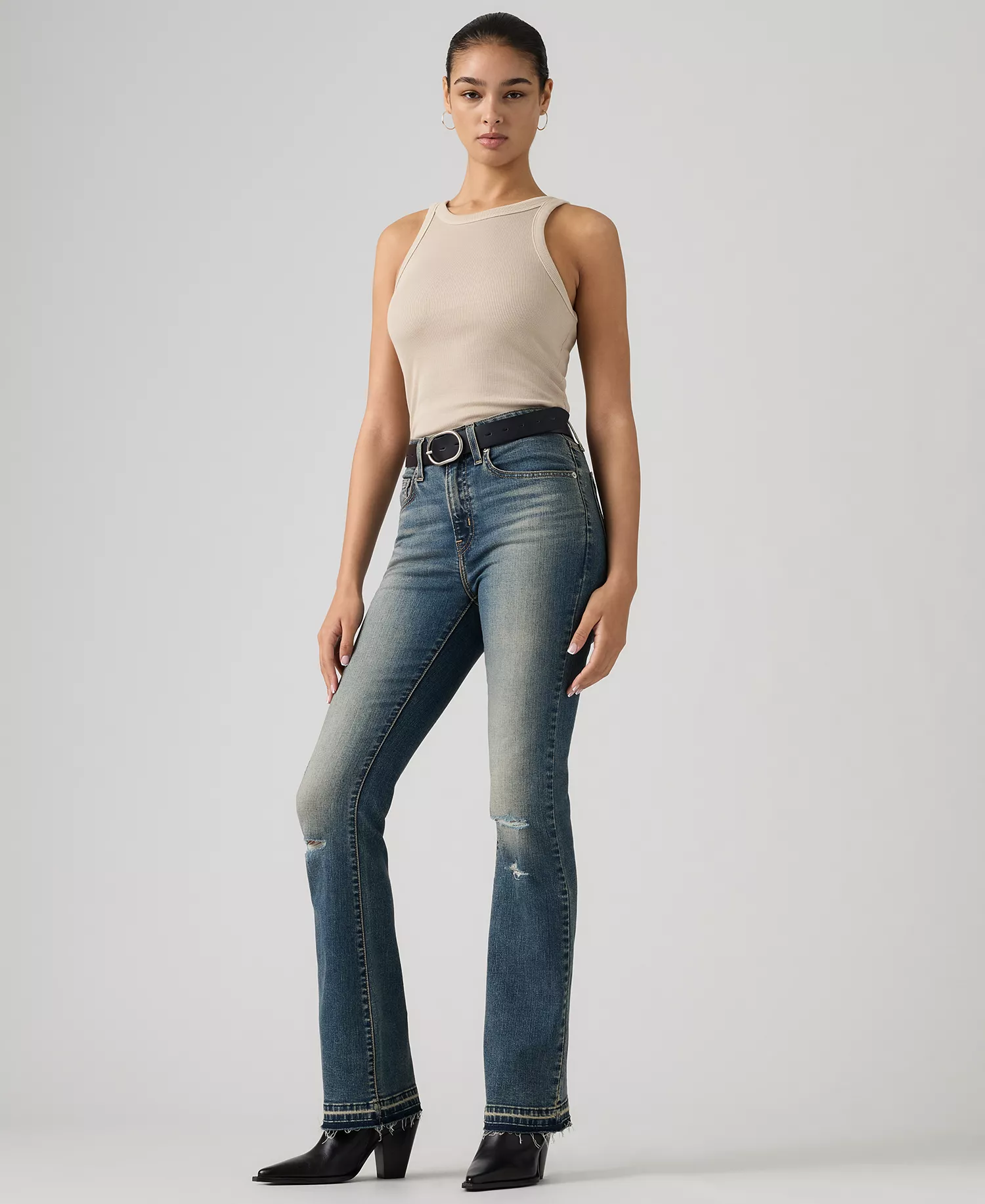 725 High-Waist Classic Stretch Bootcut Jeans - Believe In Me - 24