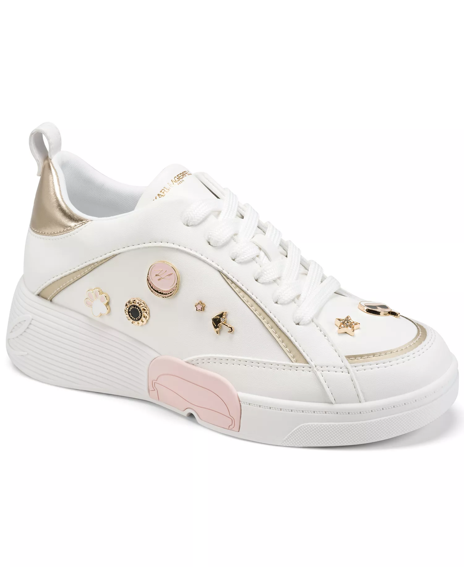 Women's Mineola Lace-Up Sneakers - Bright White - 10