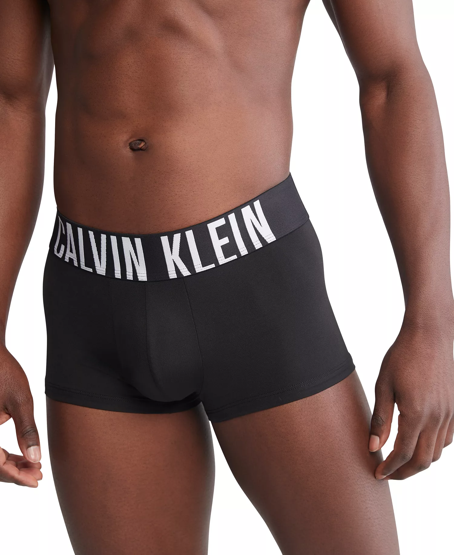 Men's 3-Pack Intense Power Micro Low Rise Trunks - Black - L