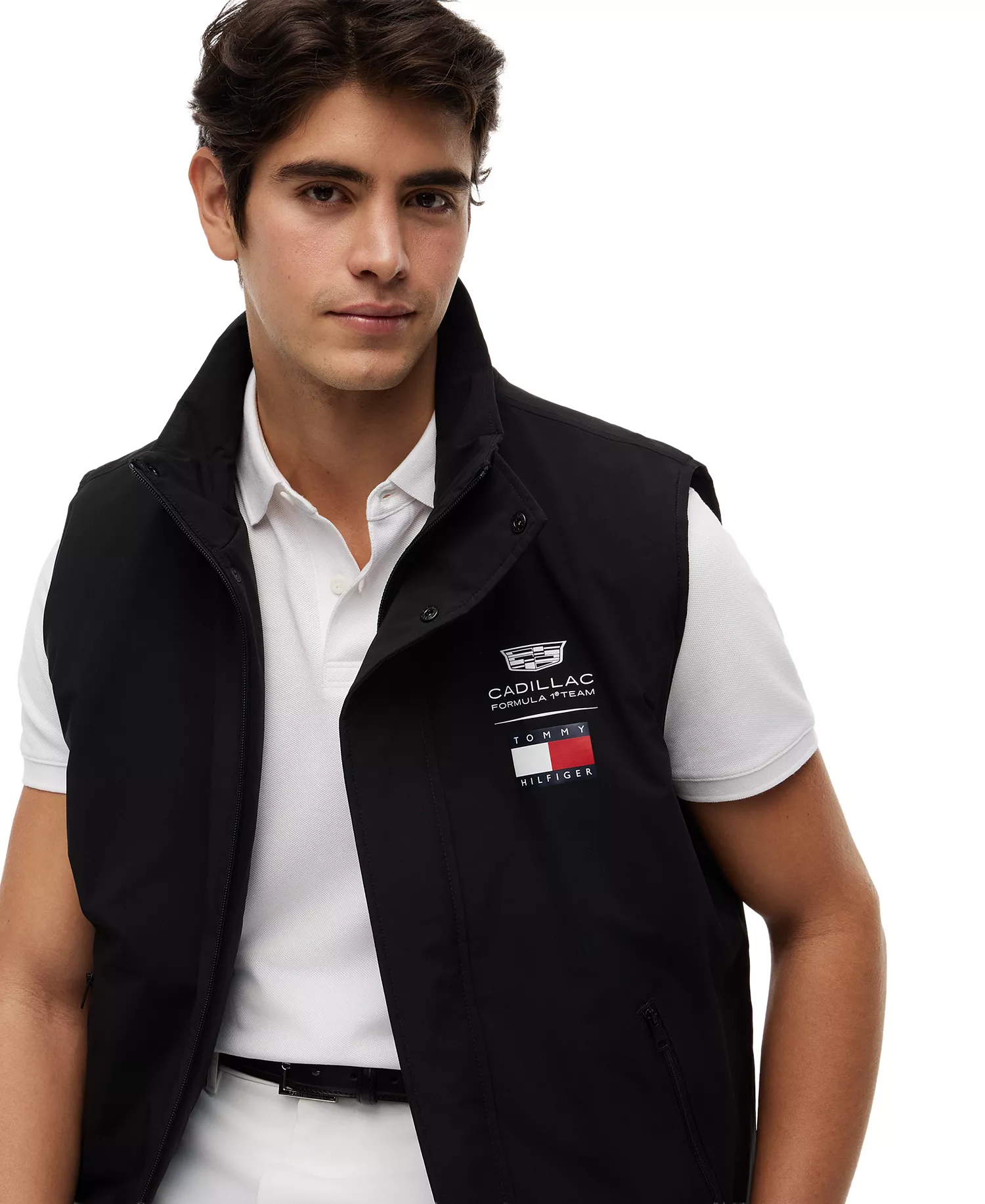 x Cadillac F1® Men's Logo Gilet - Black - L