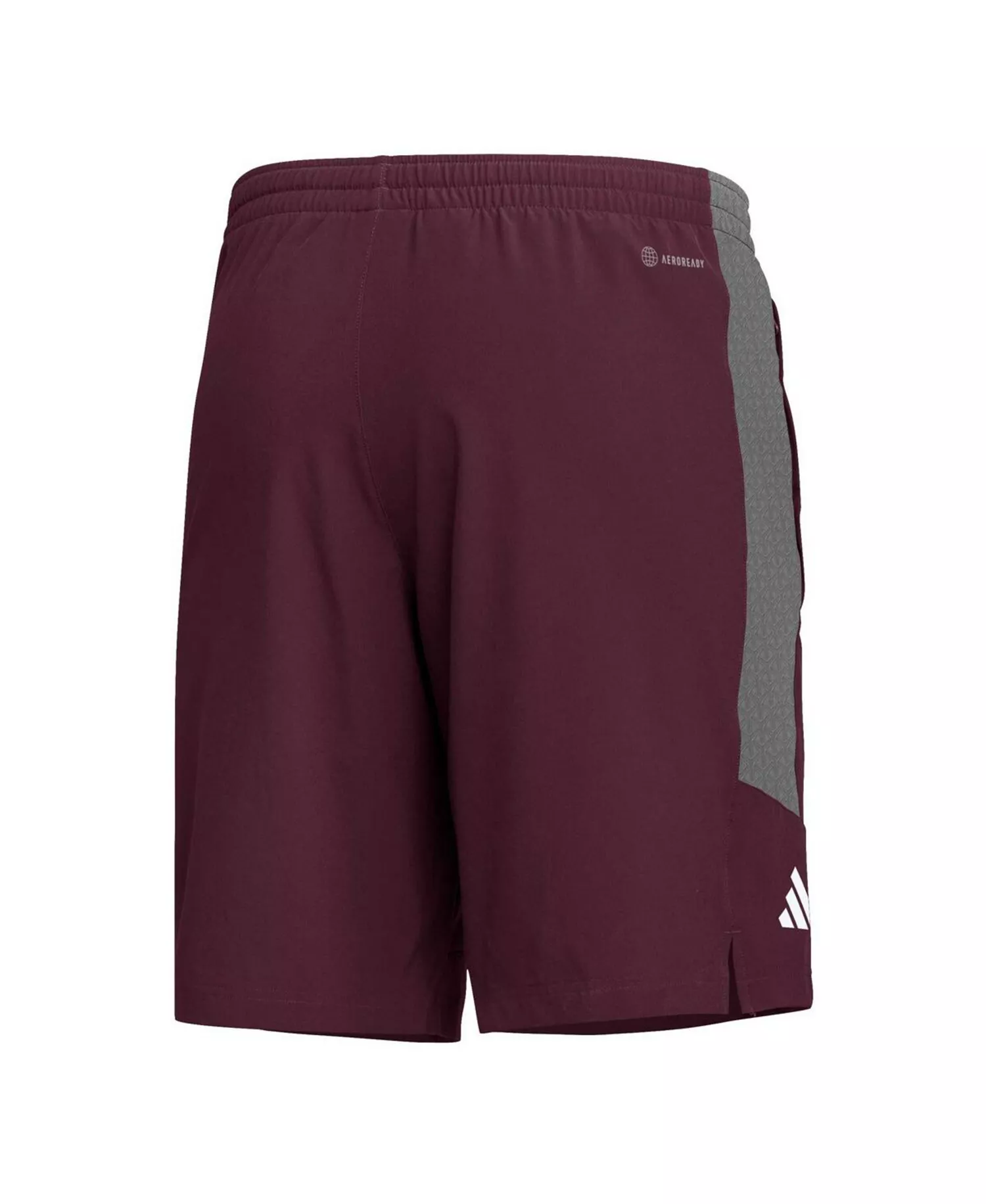 Men's Maroon Mississippi State Bulldogs AEROREADY Shorts - Maroon - L