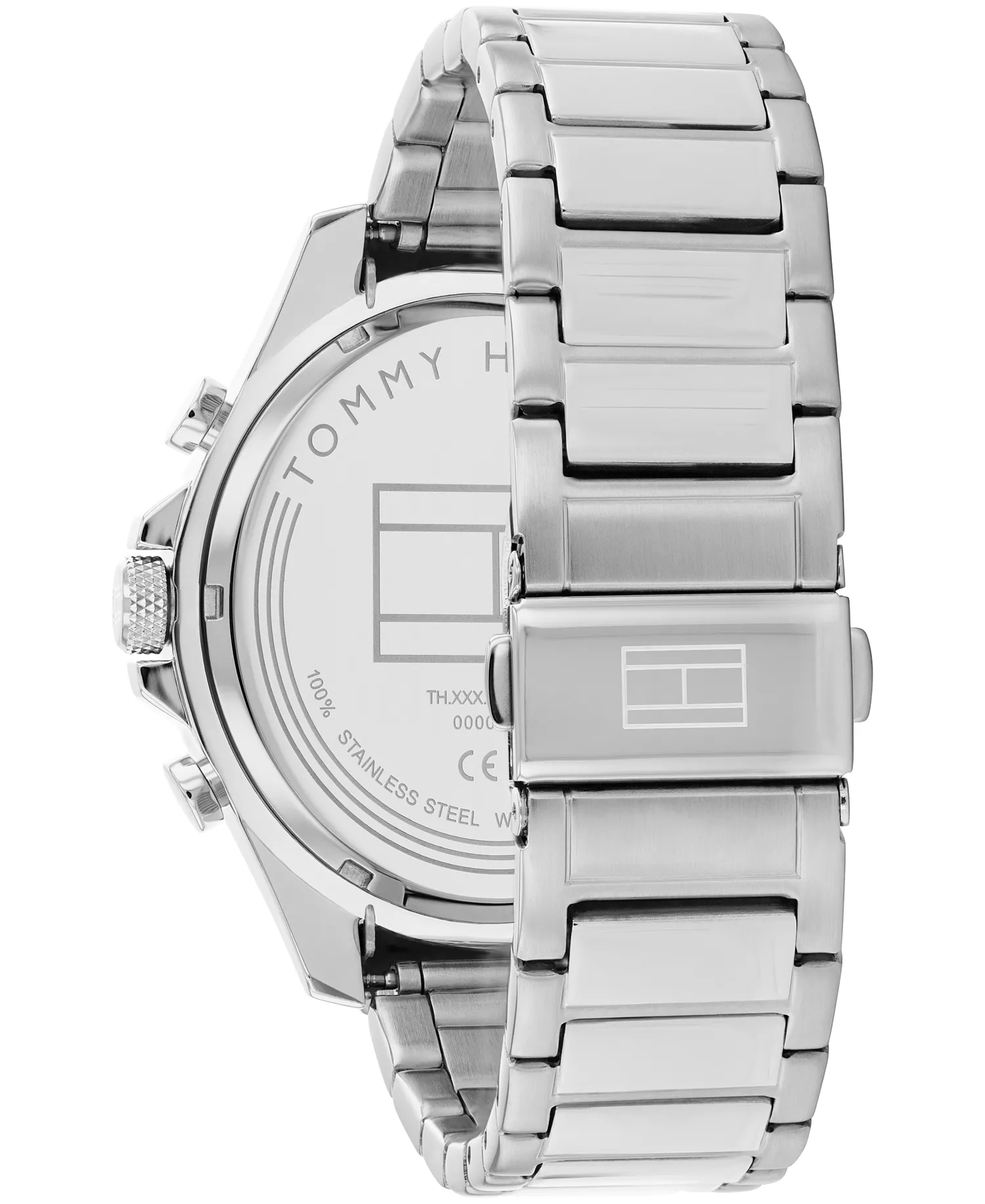 Men's Multifunction Silver-Tone Stainless Steel Watch 46mm - Silver - ONE SIZE