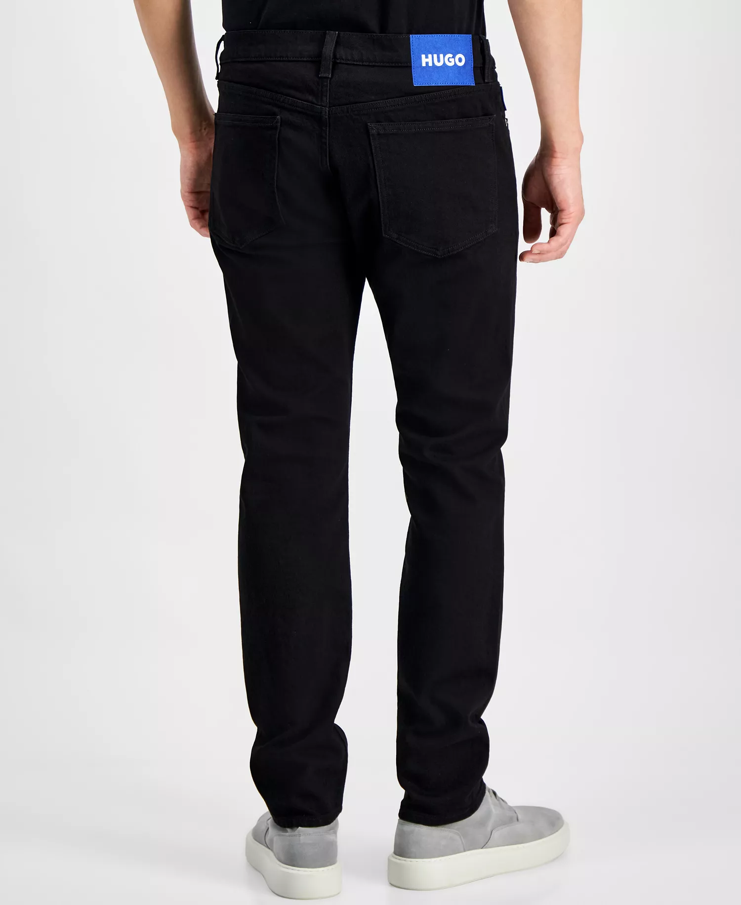 Men's Slim-Fit Jeans  - Black - 30x32