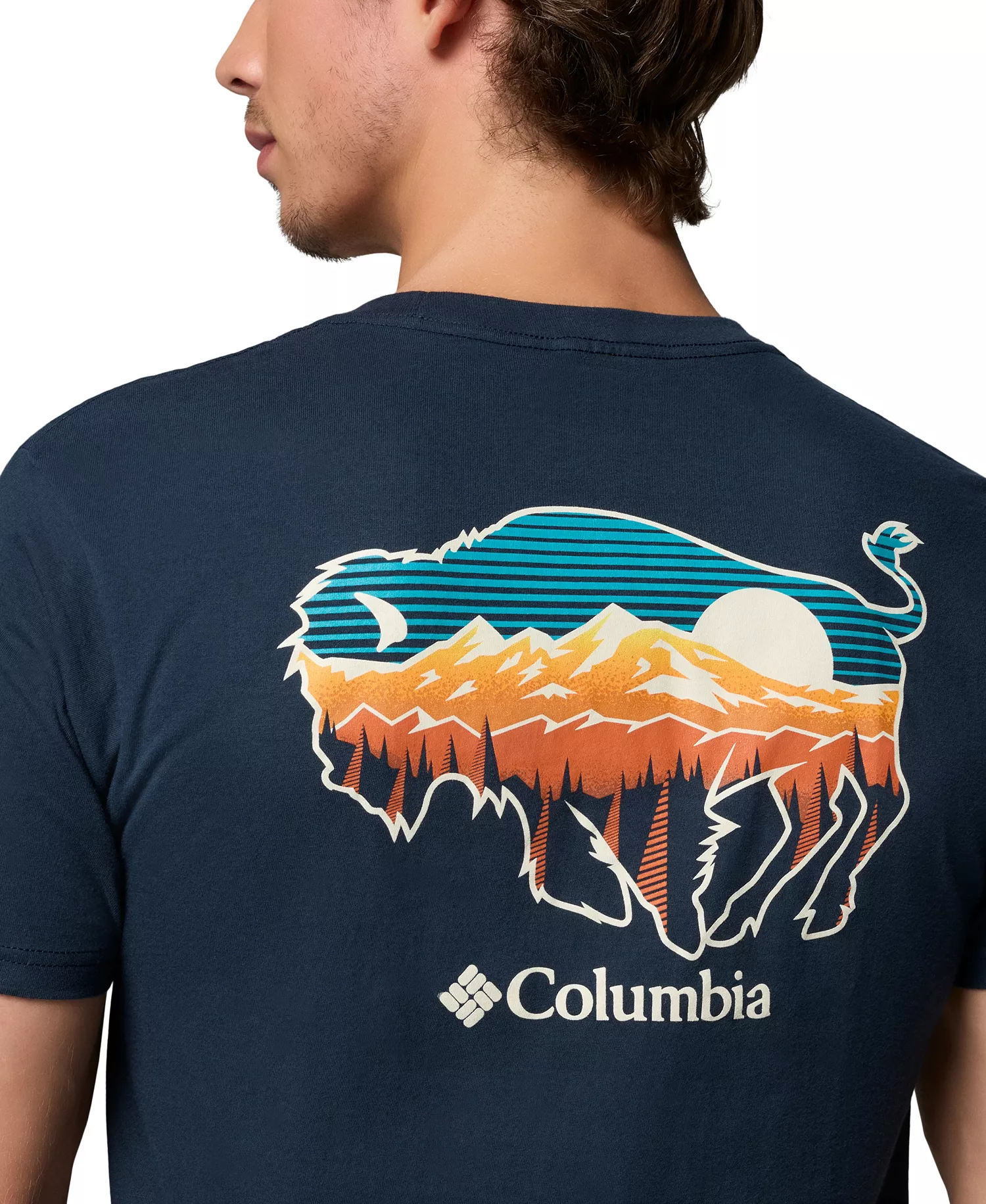 Men's Ryda Graphic T-Shirt - Columbia Navy - L