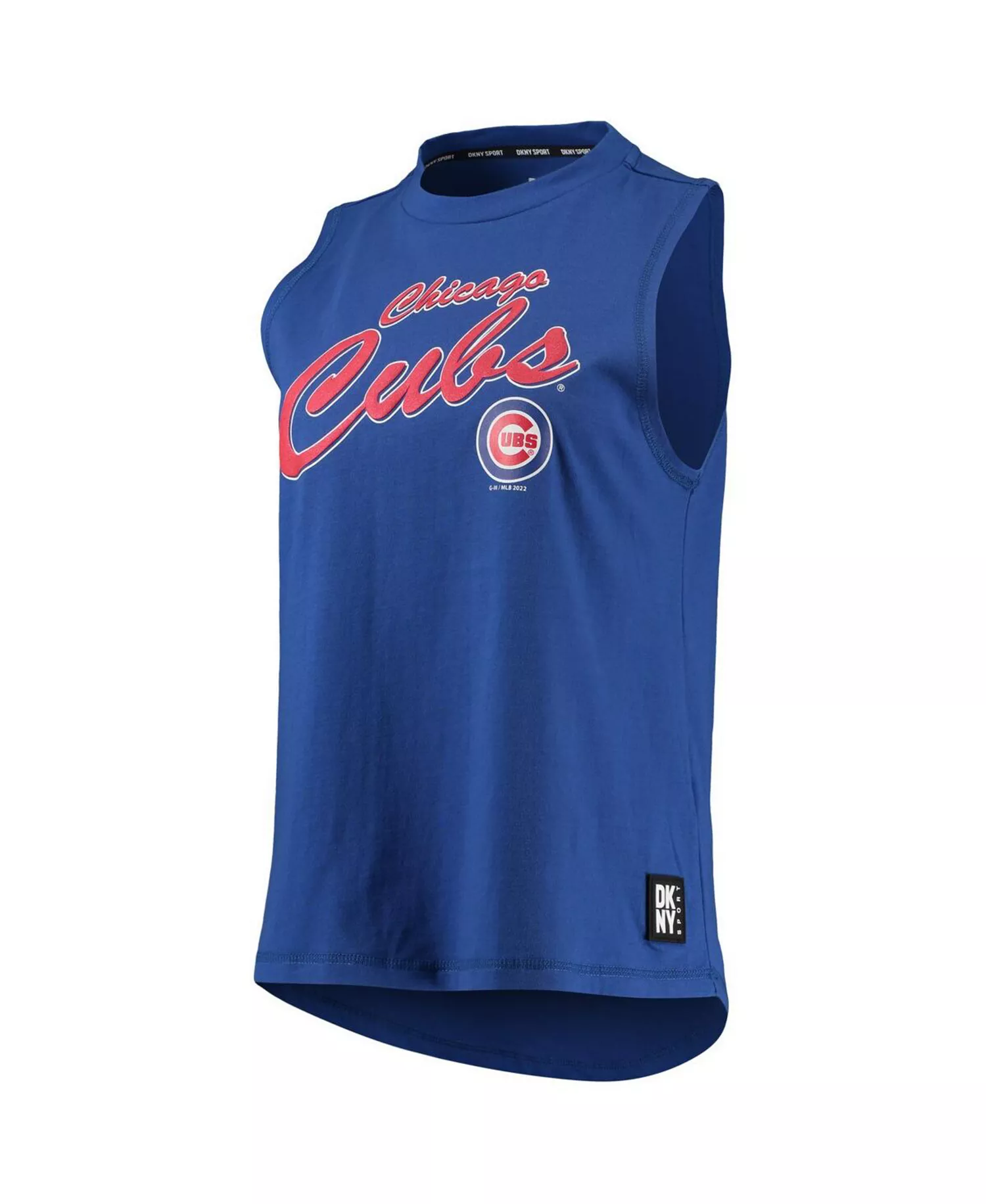 Women's Royal Chicago Cubs Marcie Tank Top - Royal - L