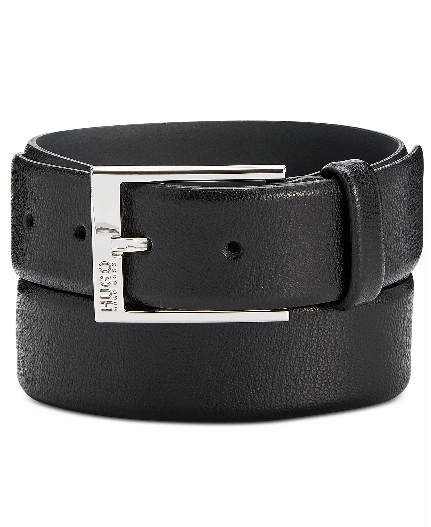 Men's Gellot Leather Belt - Black - 32