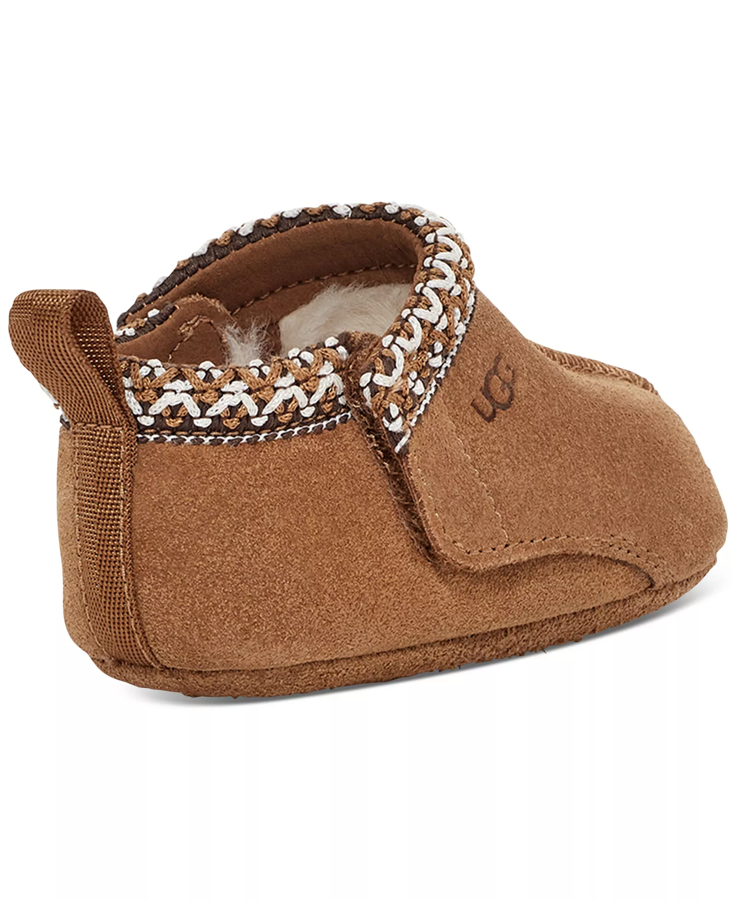 Baby Tasman Slippers - Chestnut - 0/1
