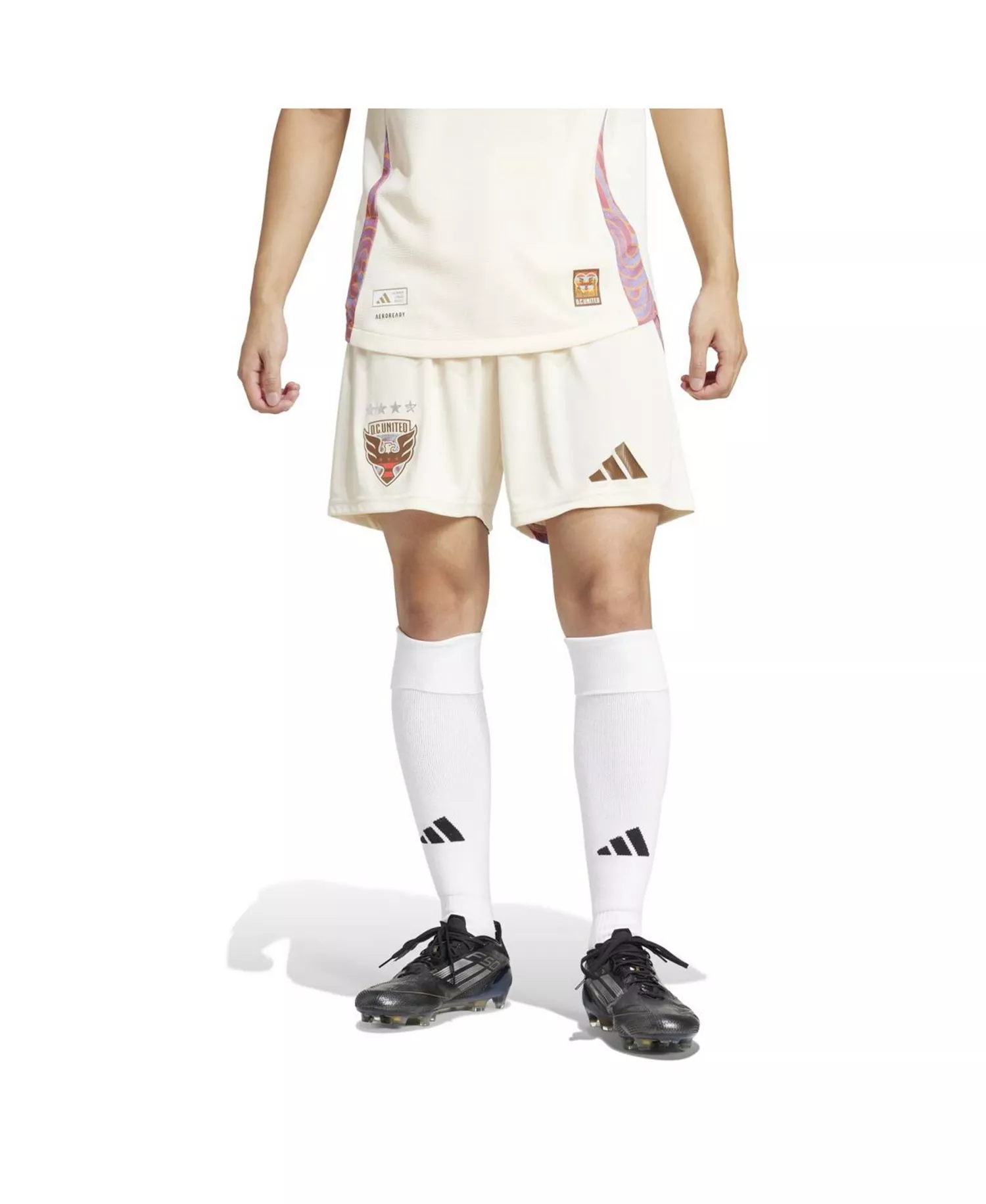 Men's Tan D.C. United Away 2025 The Soul Kit Authentic Shorts - Tan - 2XL