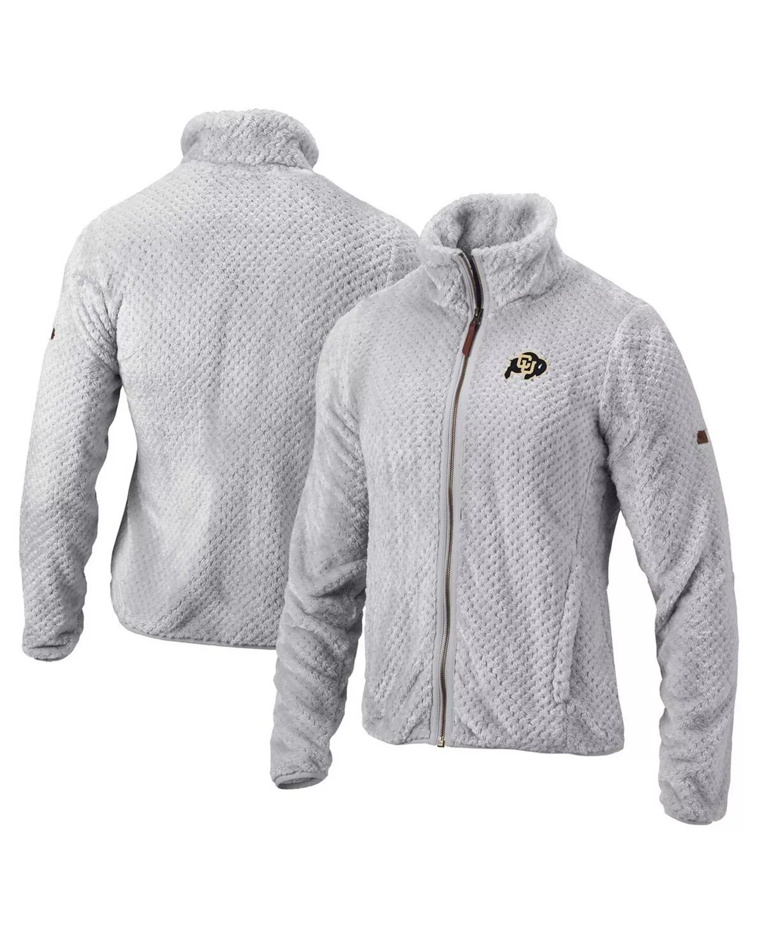 Women's Gray Colorado Buffaloes Fire Side II Full-Zip Jacket - Gray - L