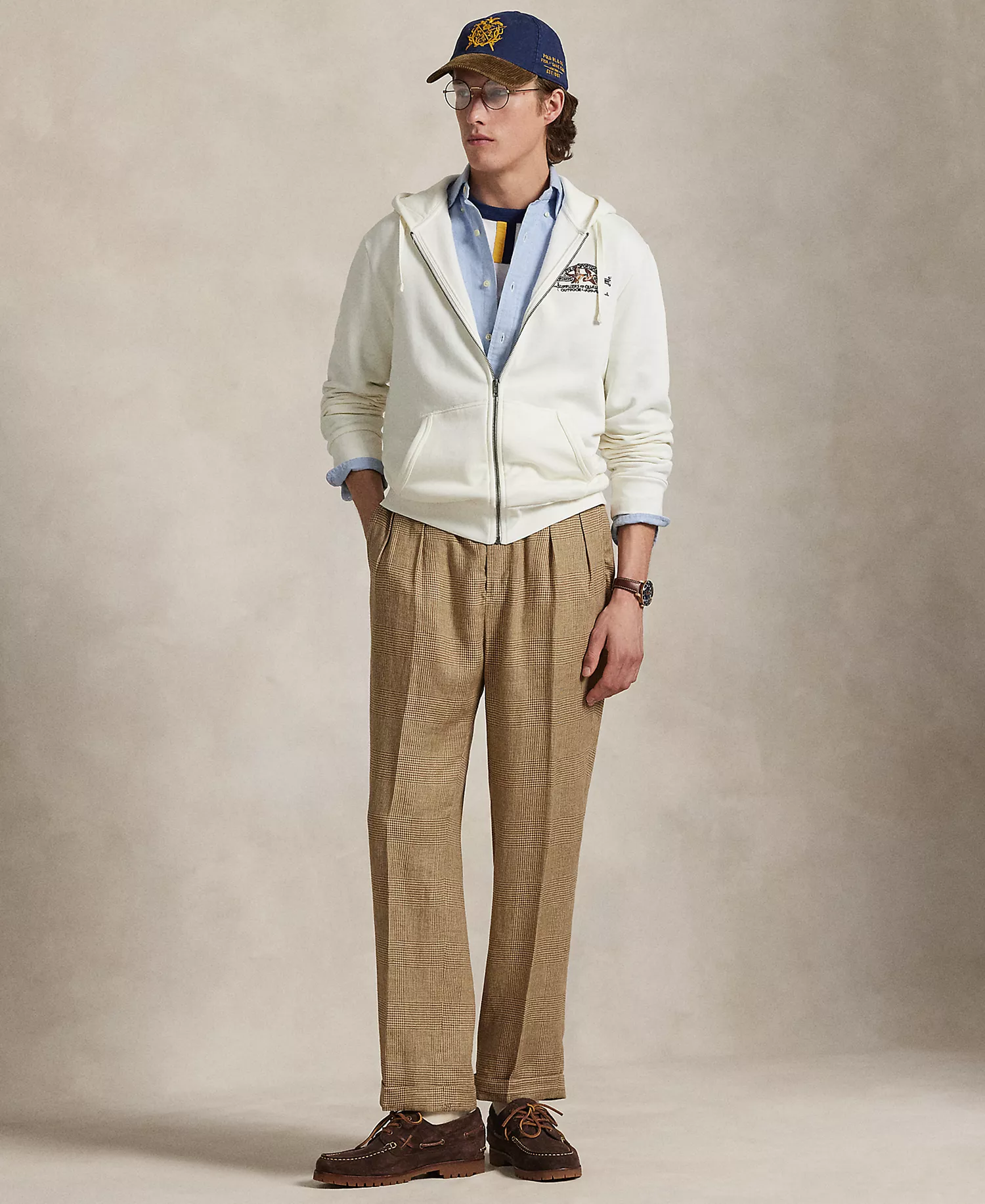 Men's Polo Sportsman Fleece Full-Zip Hoodie - Nevis - 2XL