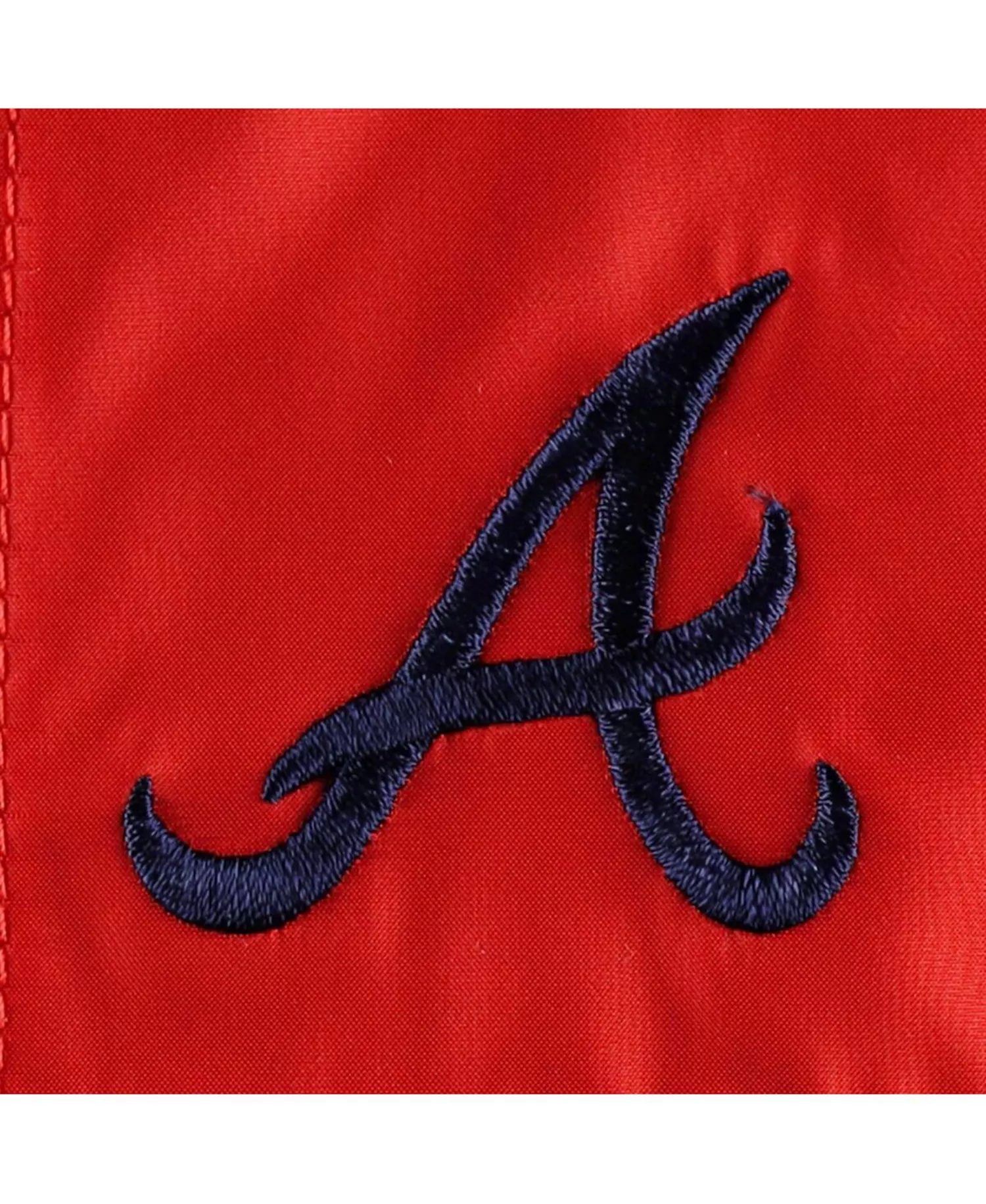 Men's Navy Atlanta Braves Flash Forward Challenger Big and Tall Omni-Shade Full-Zip Windbreaker - Navy - 1XB