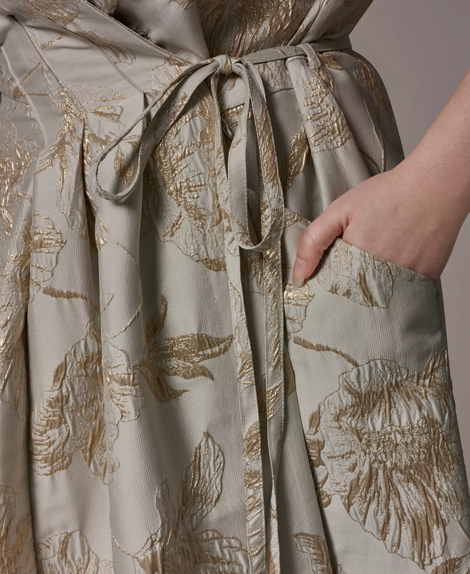 Plus Size Sleeveless Dress - Turin/Tuscan grey - 14W