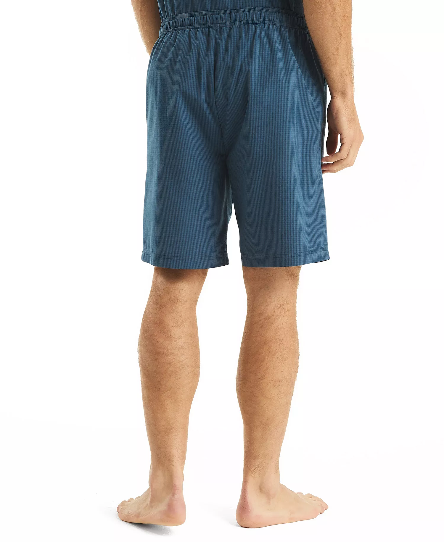 Men's Crafted Poplin Sleep Short - Ensign Blue - S