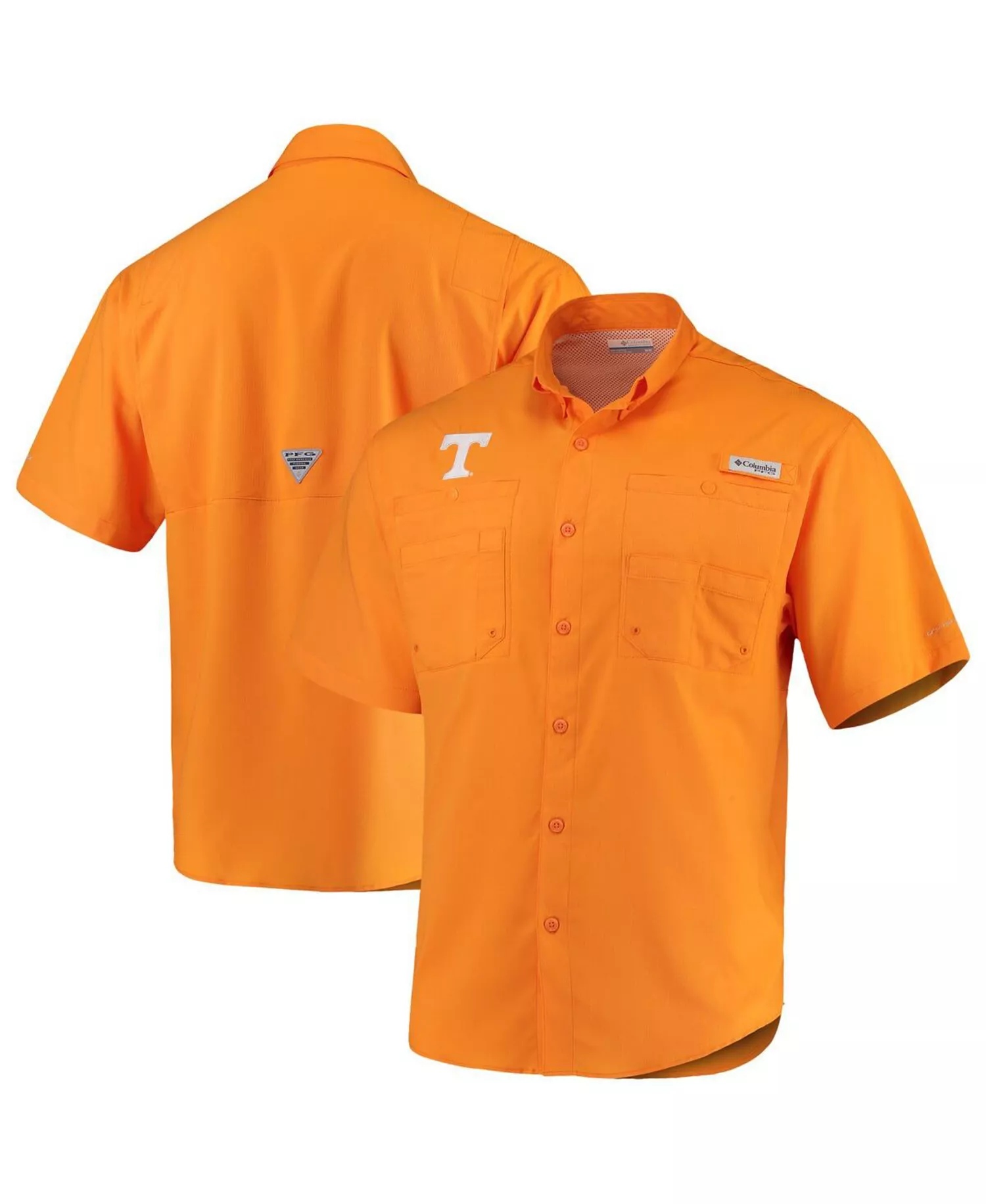 Men's Tenn Orange Tennessee Volunteers PFG Tamiami Shirt - Tenn Orange - S