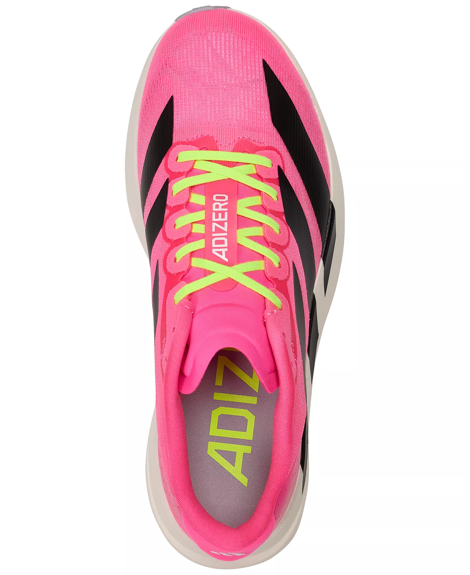 Women's AdiZero EVO SL Running Sneakers from Finish Line - Lucid Pink, Core Black - 6.5