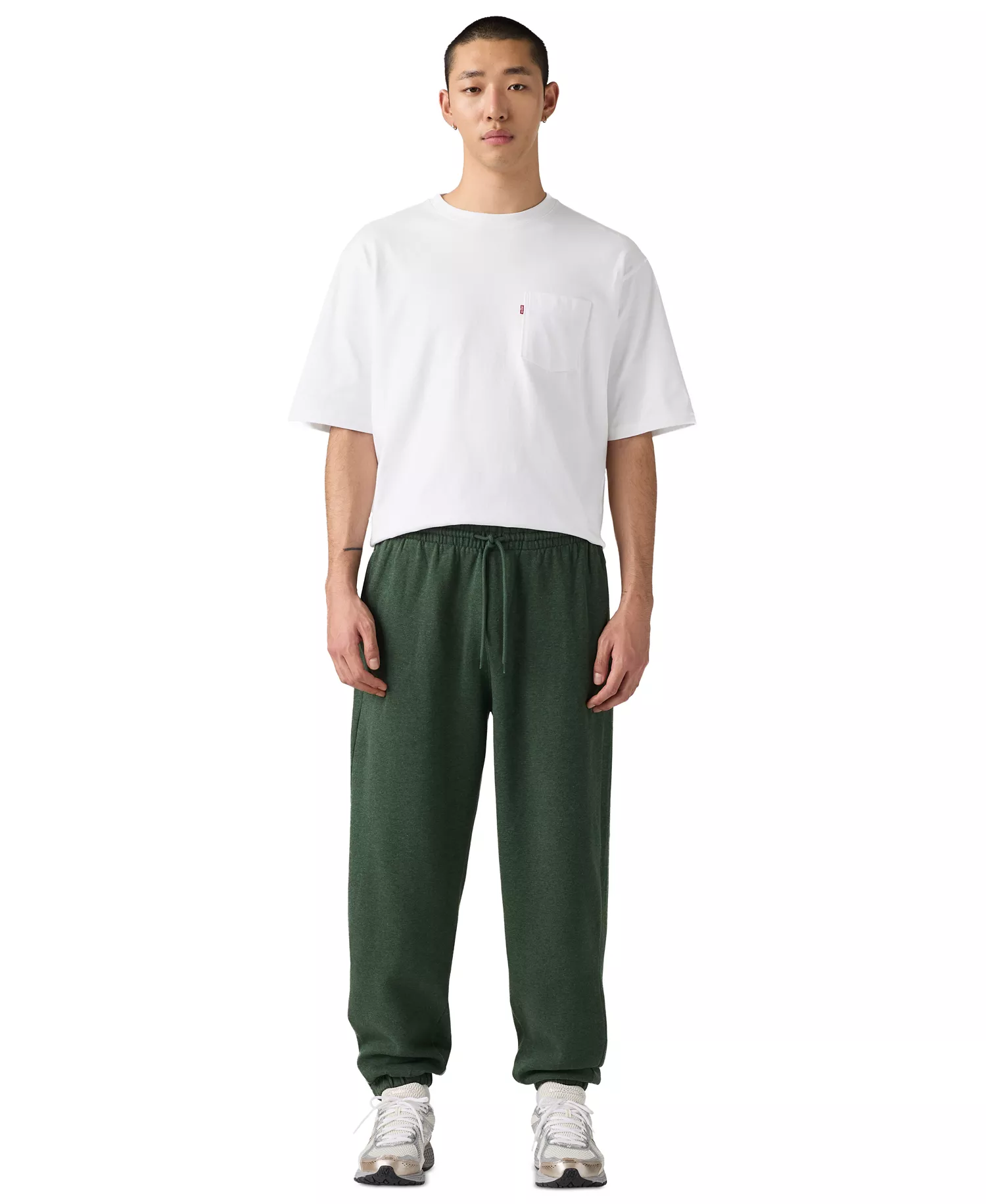 Men's Regular-Fit Sweatpants - Duffel green - 2XL