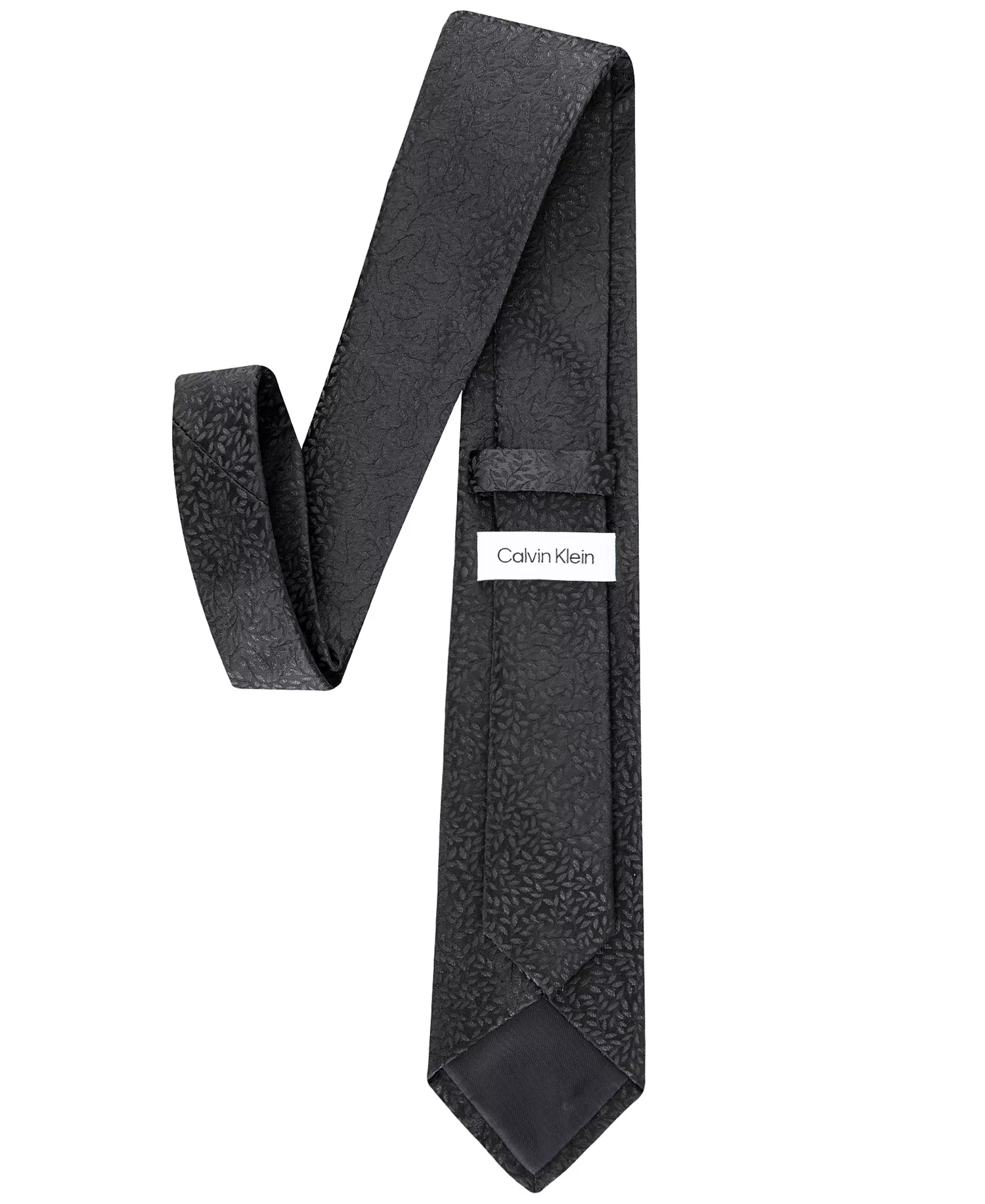 Men's Eastwood Botanical Tie - Black - ONE SIZE