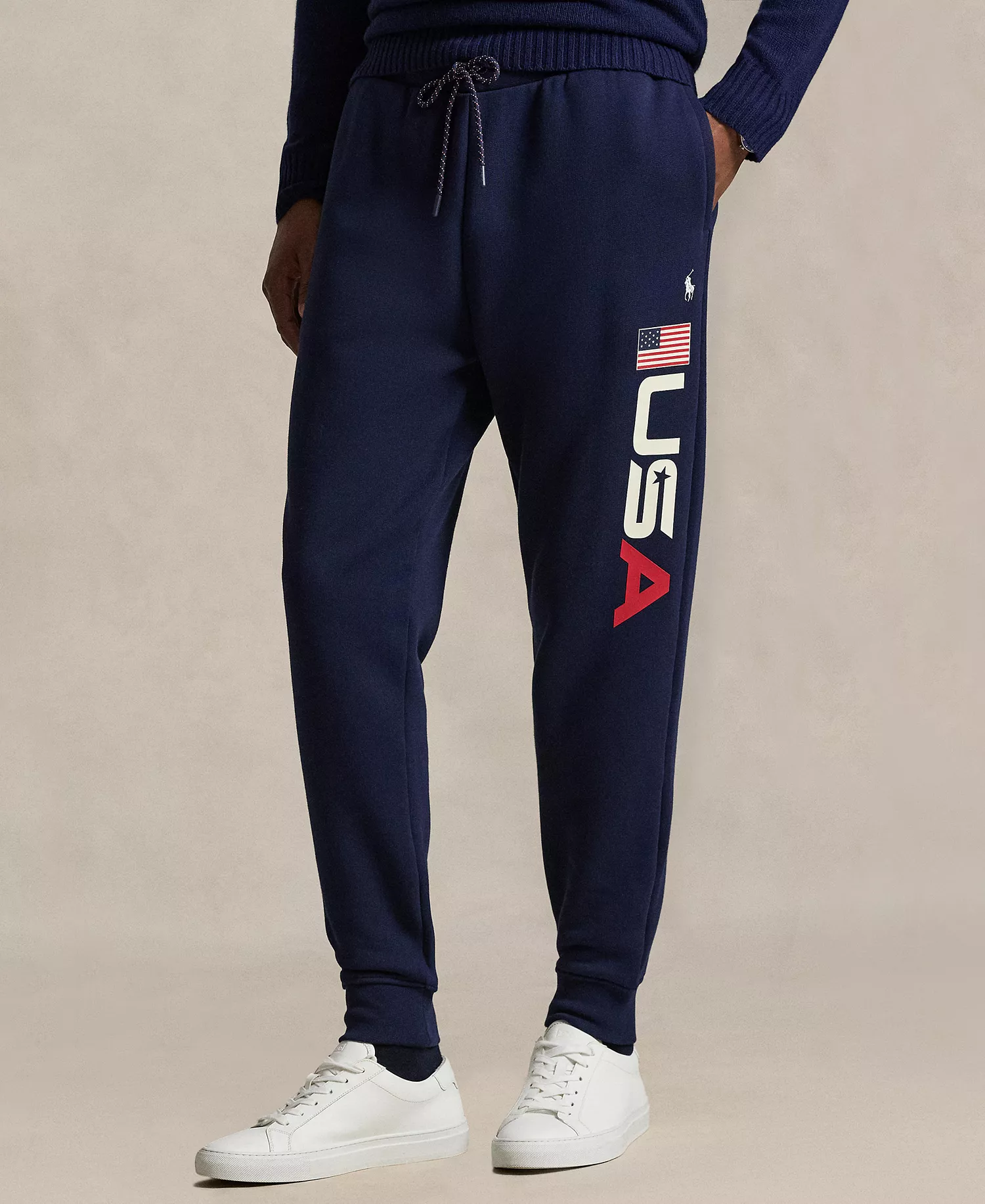 Men's Team USA Fleece Classic-Fit Sweatpants - Refined Navy - 2XL