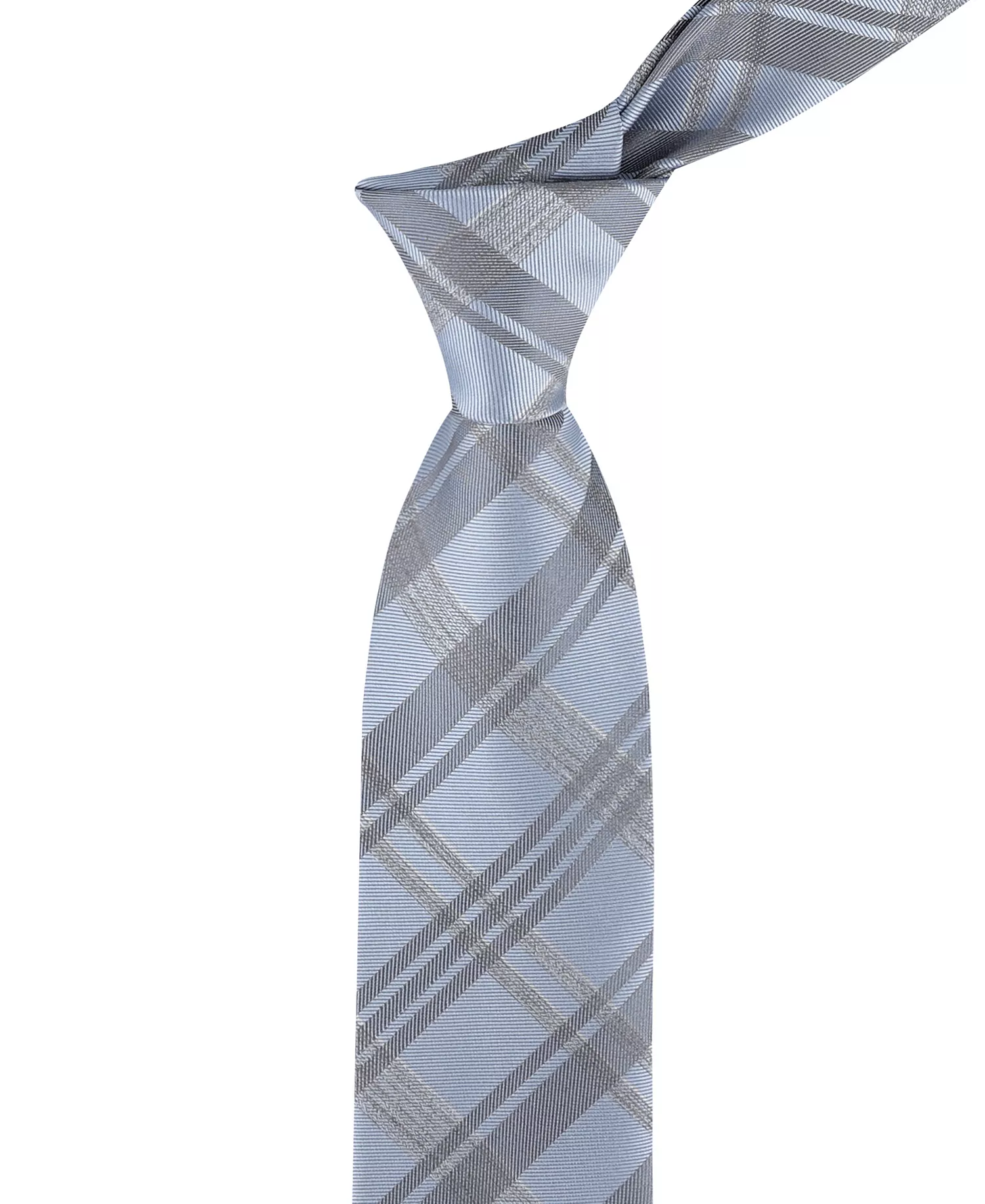 Men's Layla Plaid Classic Tie - Blue - NO SIZE