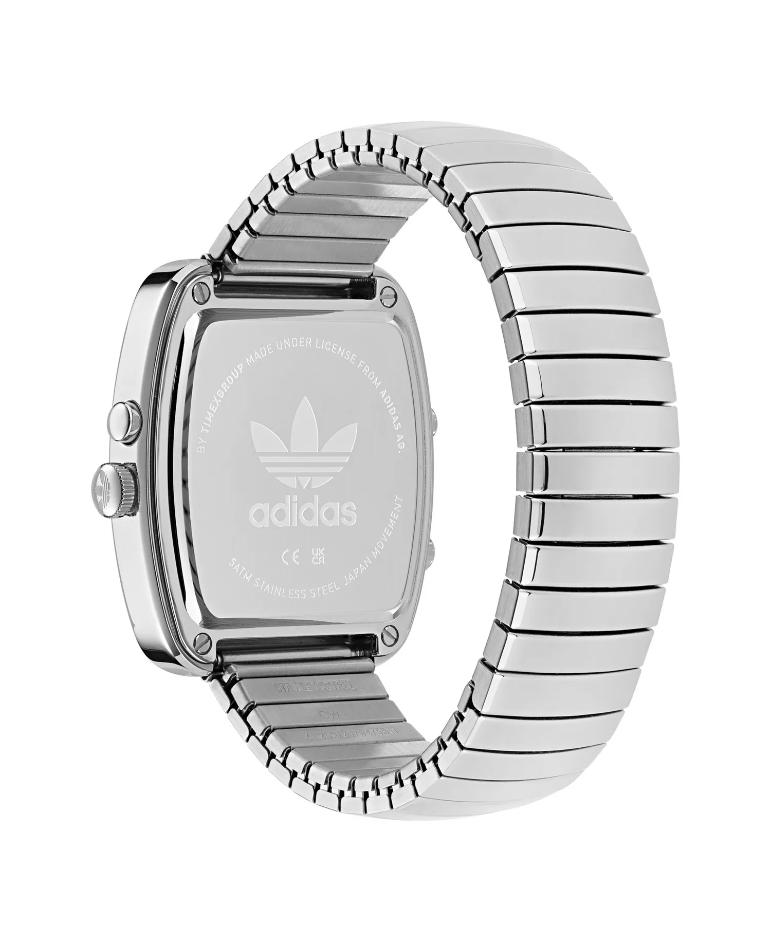 Unisex Analog Silver-Tone Stainless Steel Watch, 37mm - Silver-Tone - No Size