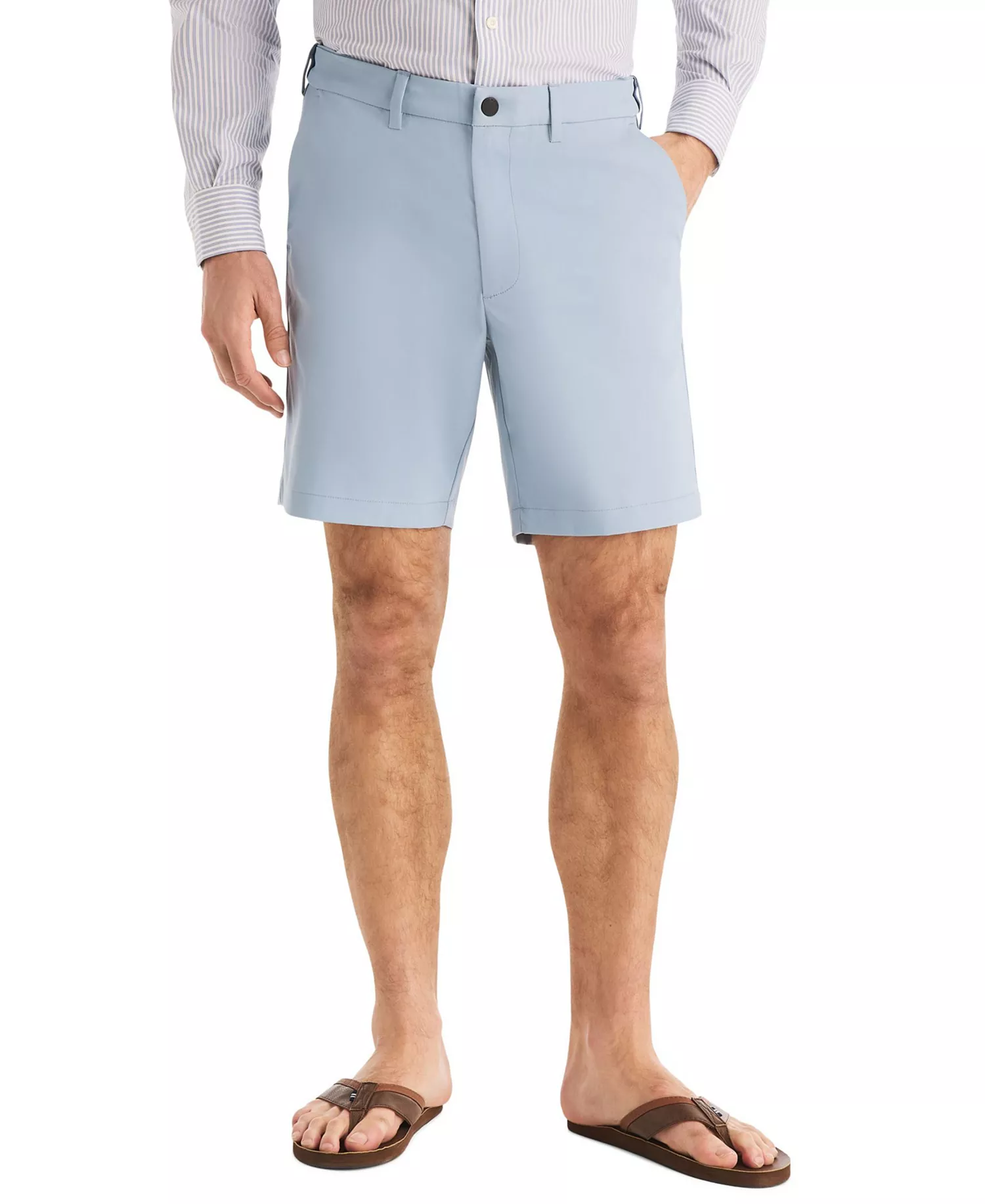 Men's 8.5" Slim-Fit Shorts - Anchor Blue - 30