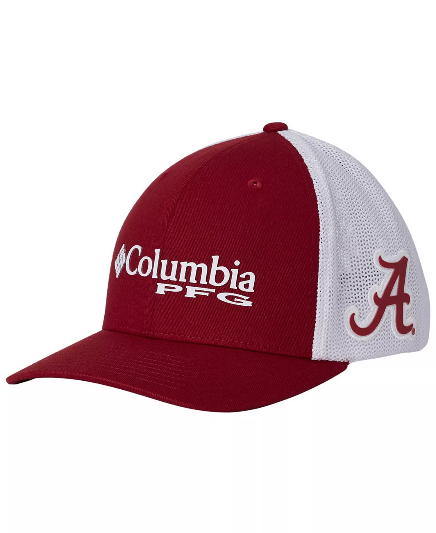 Alabama Crimson Tide PFG Stretch Fitted Cap - Crimson - S/M