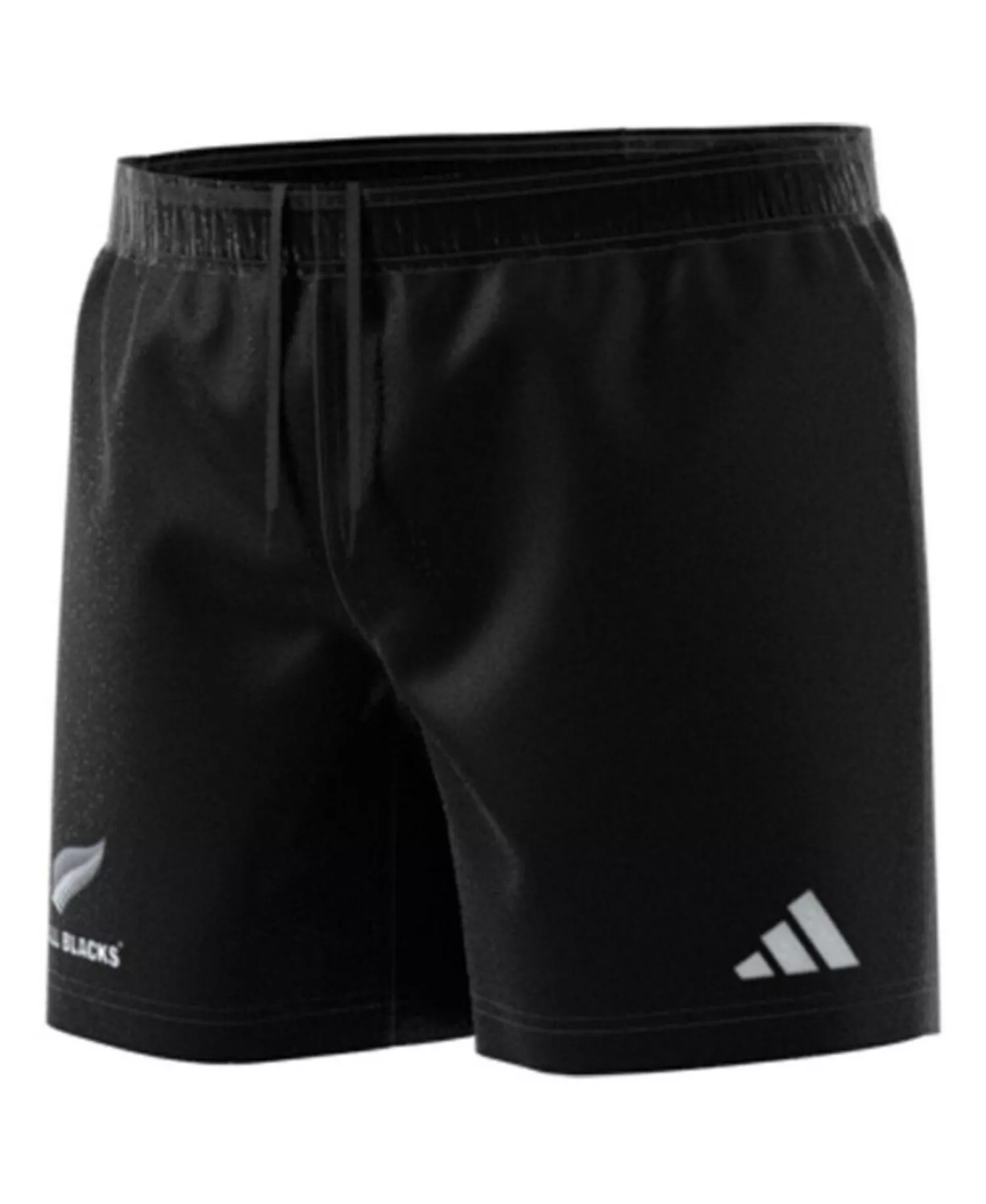 Men's Black New Zealand Rugby 2024/25 Home Training Shorts - Black - S