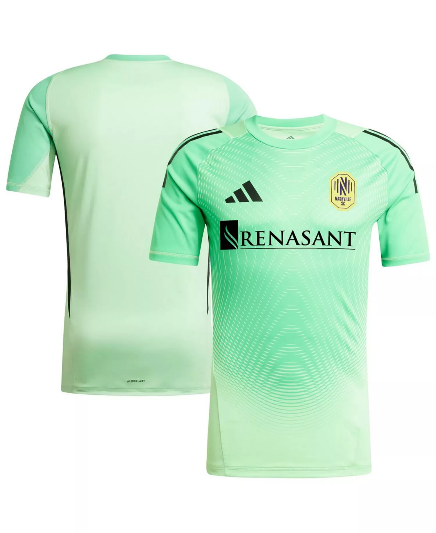 Men's Green Nashville SC 2025 Goalkeeper Jersey - Green - 2XL