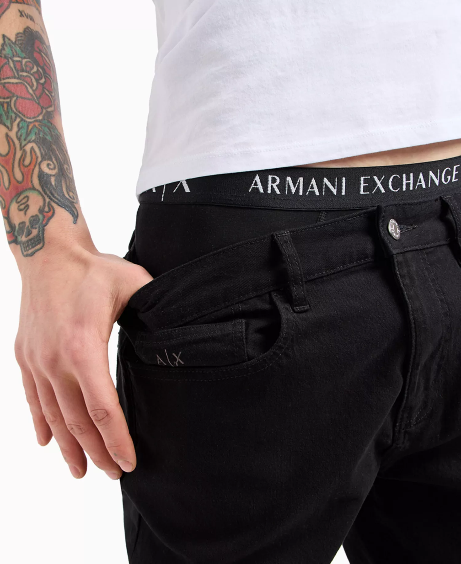 Men's Slim Fit Jeans - Black - 30x32