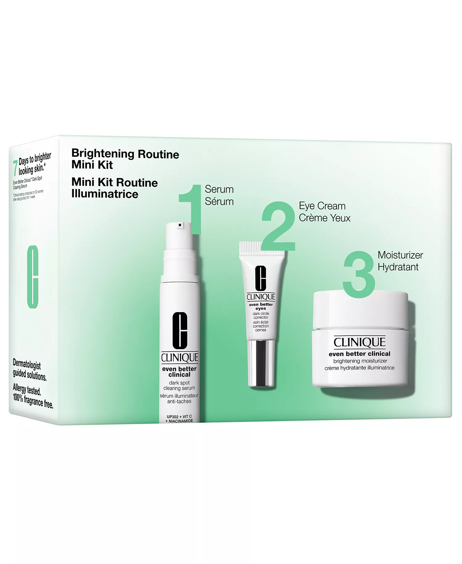 3-Pc. Brightening Routine: Mini Even Better Skincare Kit - No Color - No Size