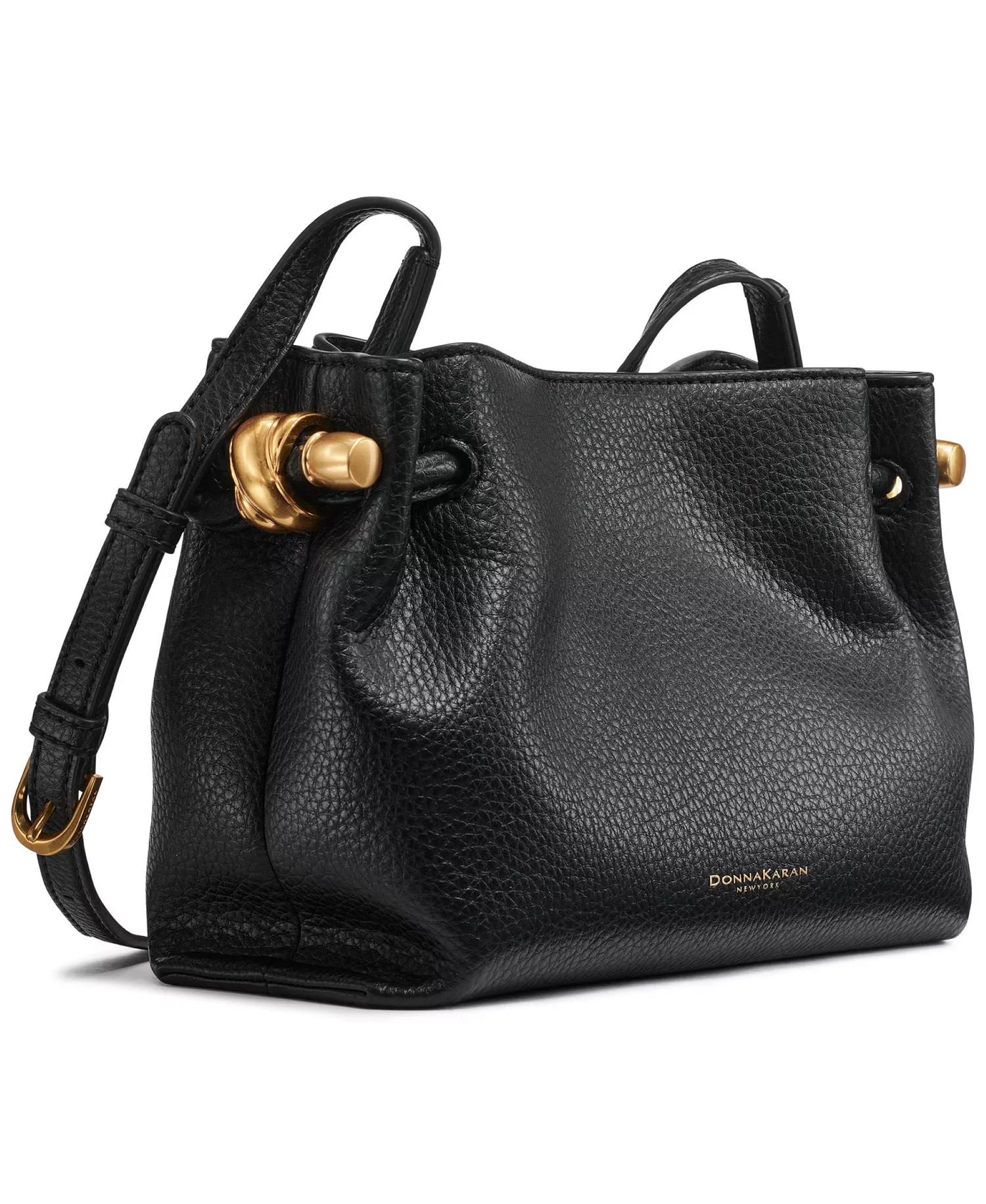 Cashmere Crossbody Bag - Black, Gold - NO SIZE