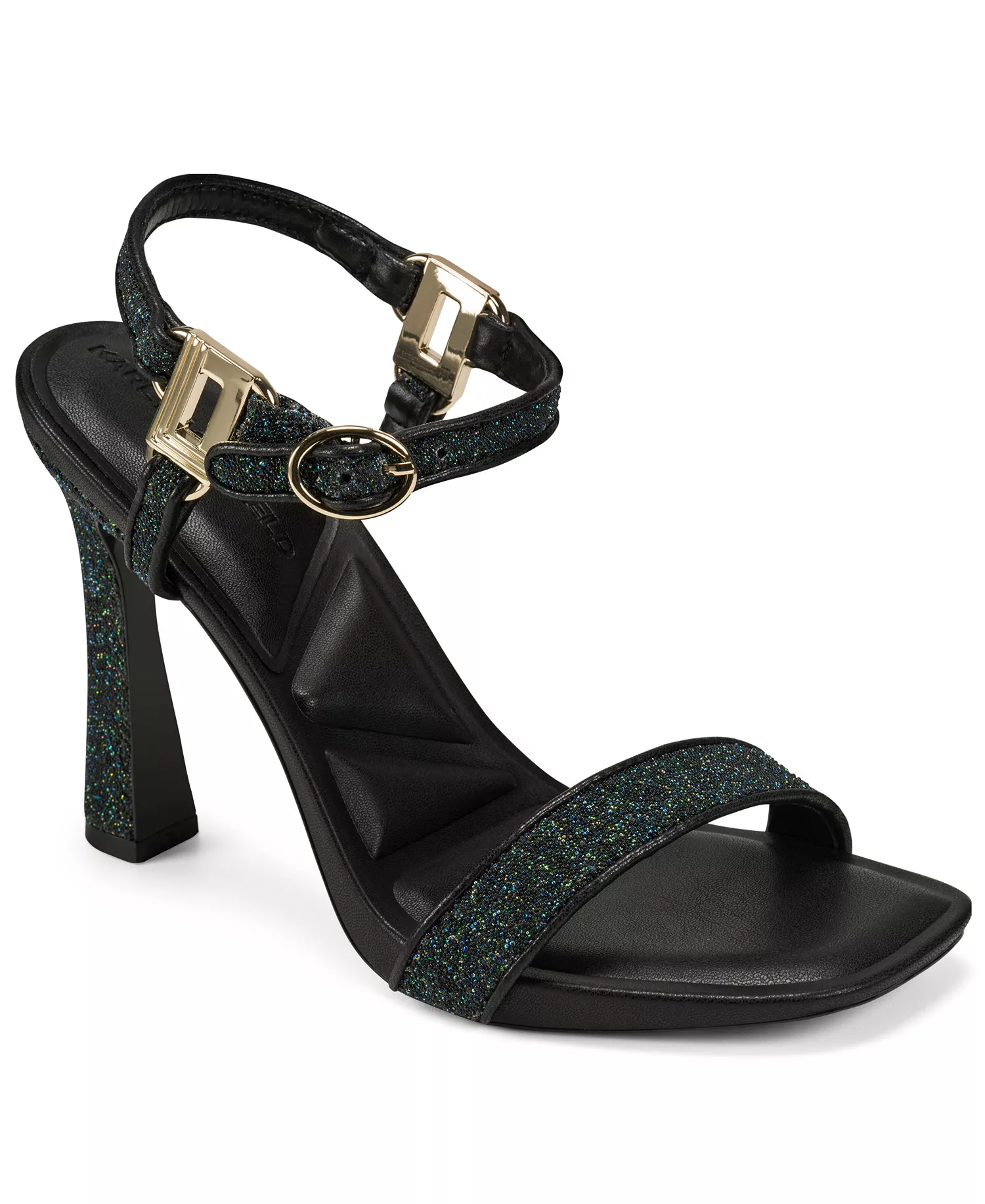 Women's Cybil Stiletto Dress Sandals - Black Multi - 10
