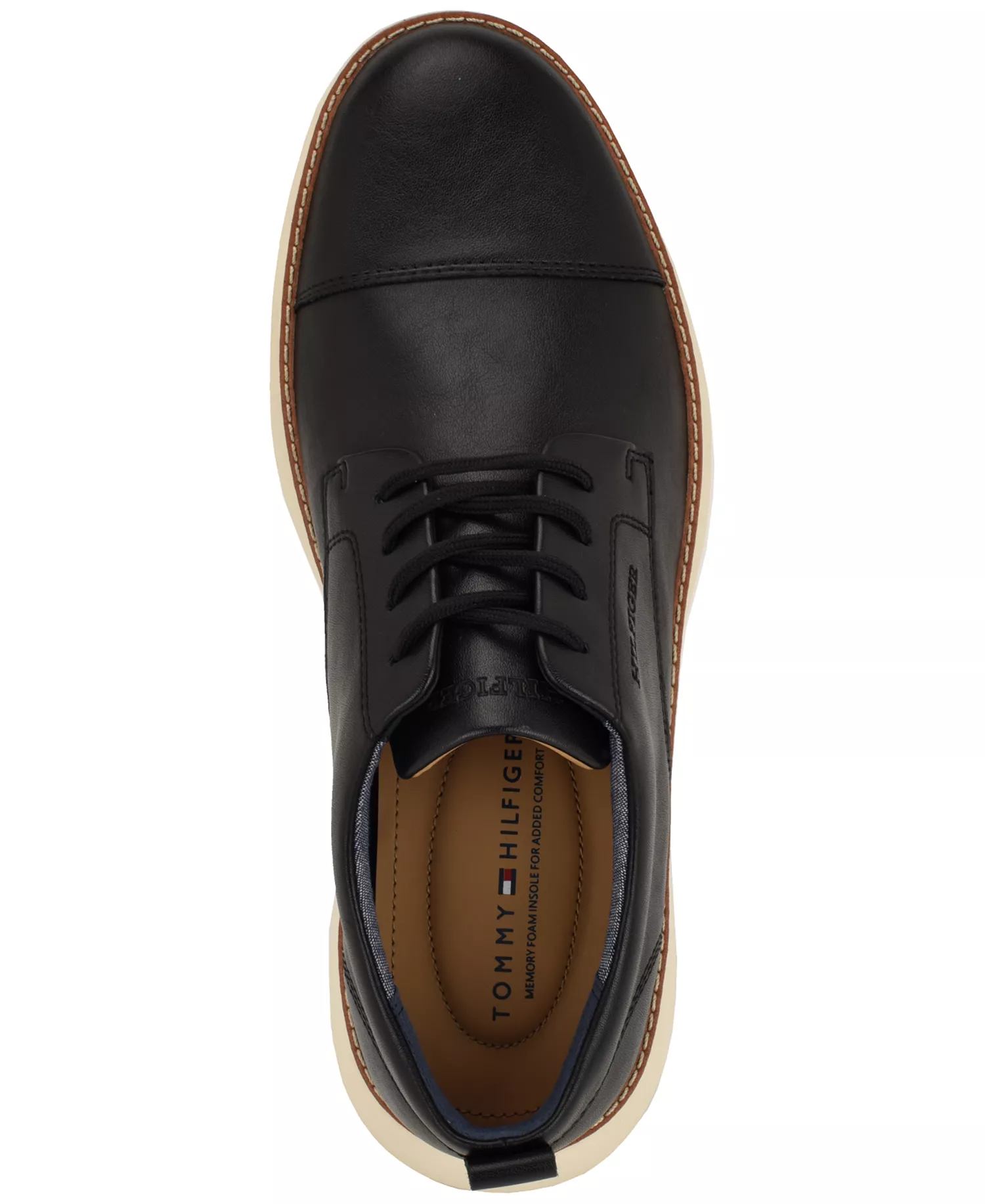 Men's Fader Dress Casual Oxford - Black - 10