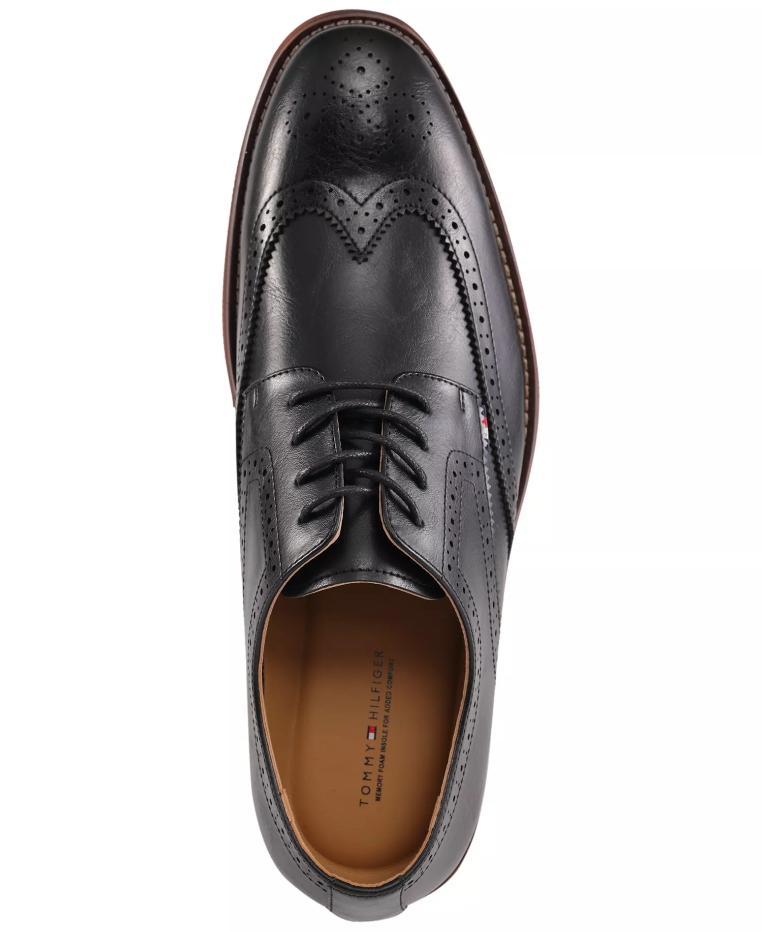Men's Buford Lace Up Wingtip Oxford - Black - 10