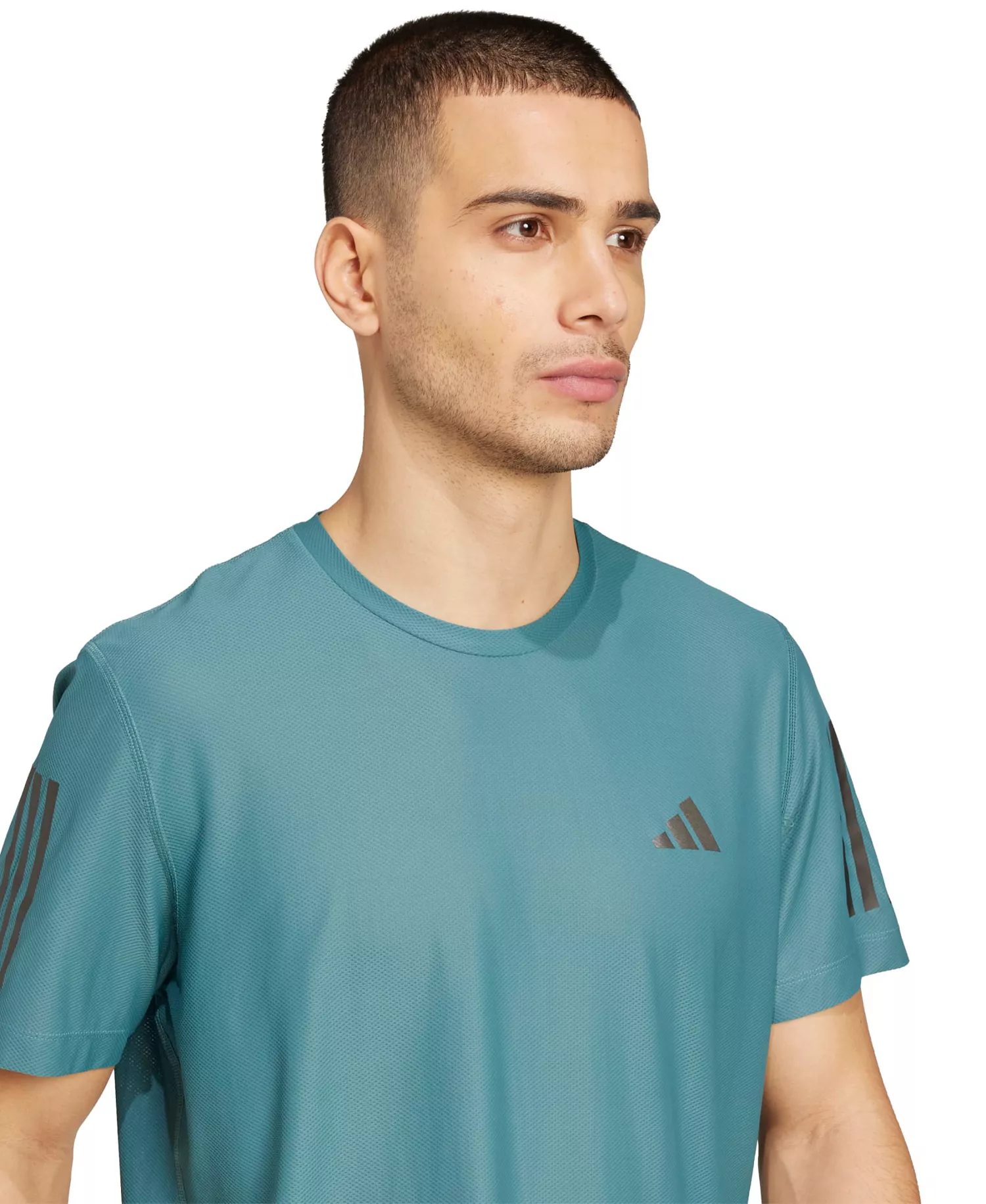 Men's Own the Run Short Sleeve T-Shirt - Preloved teal - M