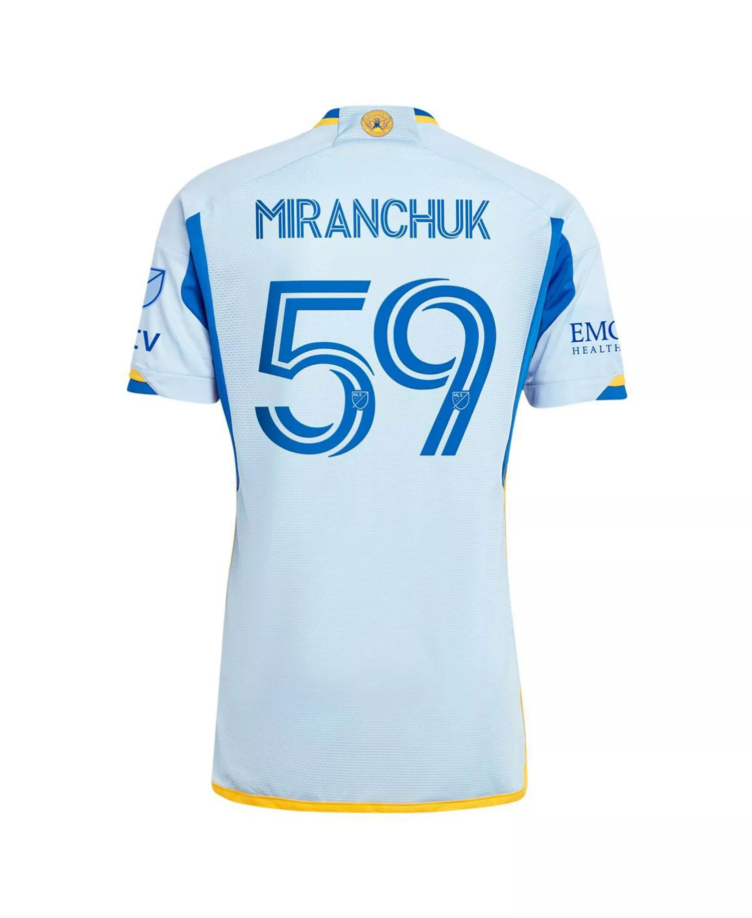 Men's Aleksei Miranchuk Light Blue Atlanta United FC 2024 The Resurgens Kit Authentic Player Jersey - Light Blue - 2XL